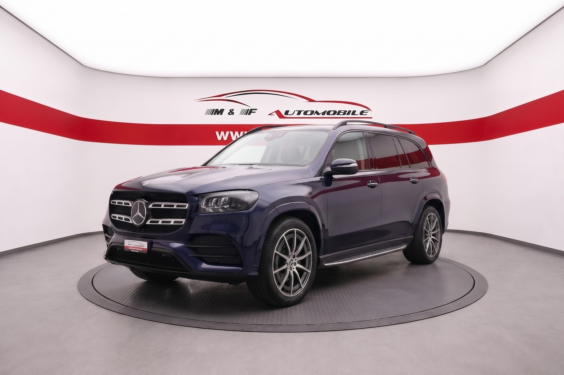 MERCEDES-BENZ GLS 350 d AMG Line 4matic * CH FAHRZEUG * CAVANSITBLAU *-showroom-element-1