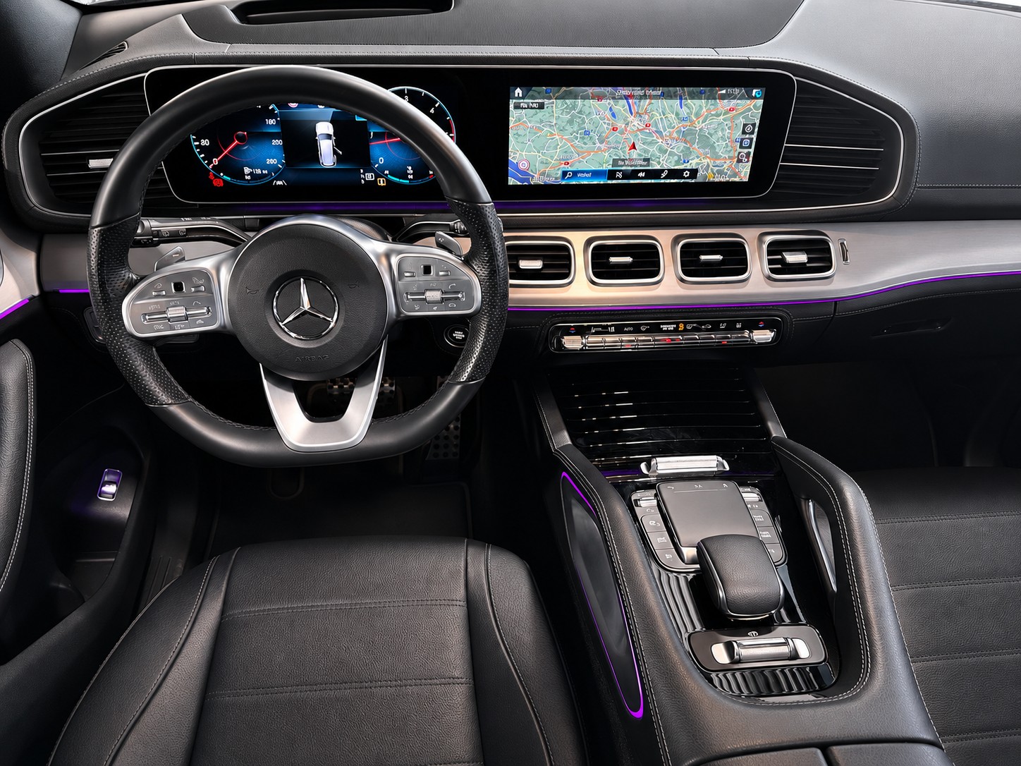 MERCEDES-BENZ GLS 350 d AMG Line 4matic * CH FAHRZEUG * CAVANSITBLAU *-image-13