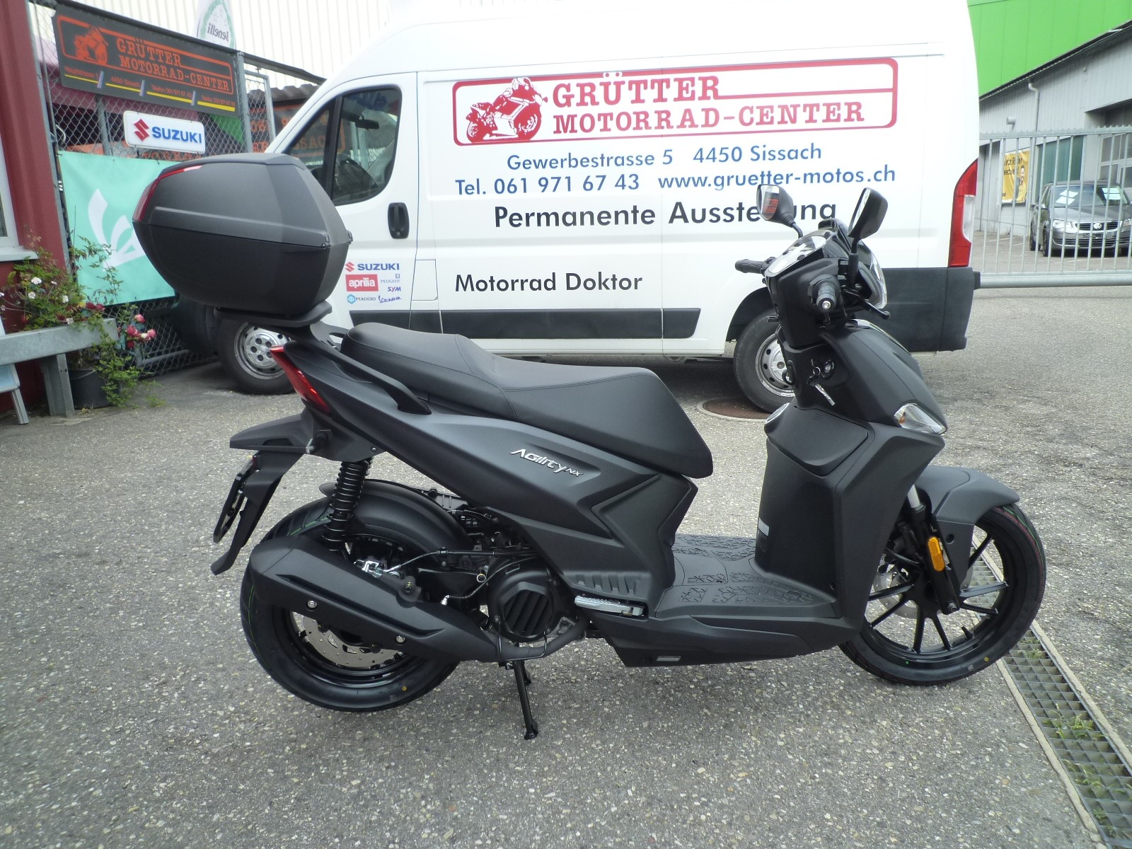 KYMCO Agility S 125i ABS Topcase