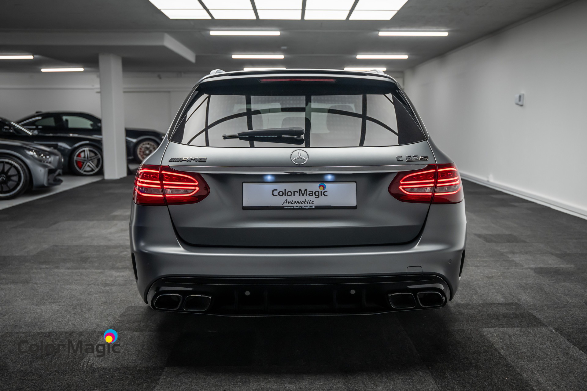 MERCEDES-BENZ * C 63 S AMG T * GRAU MATT * 20 ZOLL SOMMERRAD * 19 ZOLL WINTERRAD * FRISCH AB SERVICE & MFK * LEASING AB 464.- *-image-4