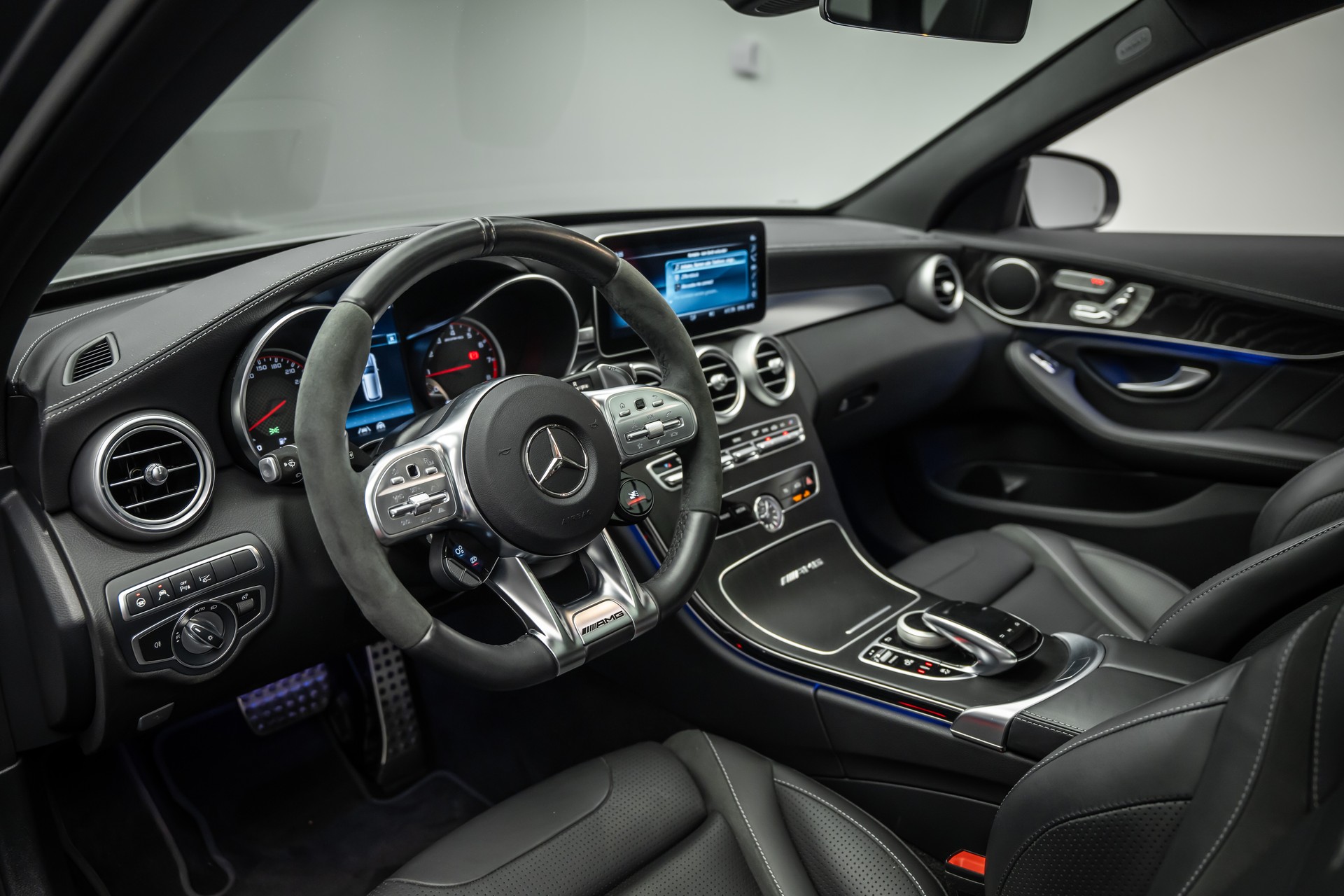 MERCEDES-BENZ * C 63 S AMG T * GRAU MATT * 20 ZOLL SOMMERRAD * 19 ZOLL WINTERRAD * FRISCH AB SERVICE & MFK * LEASING AB 464.- *-image-13