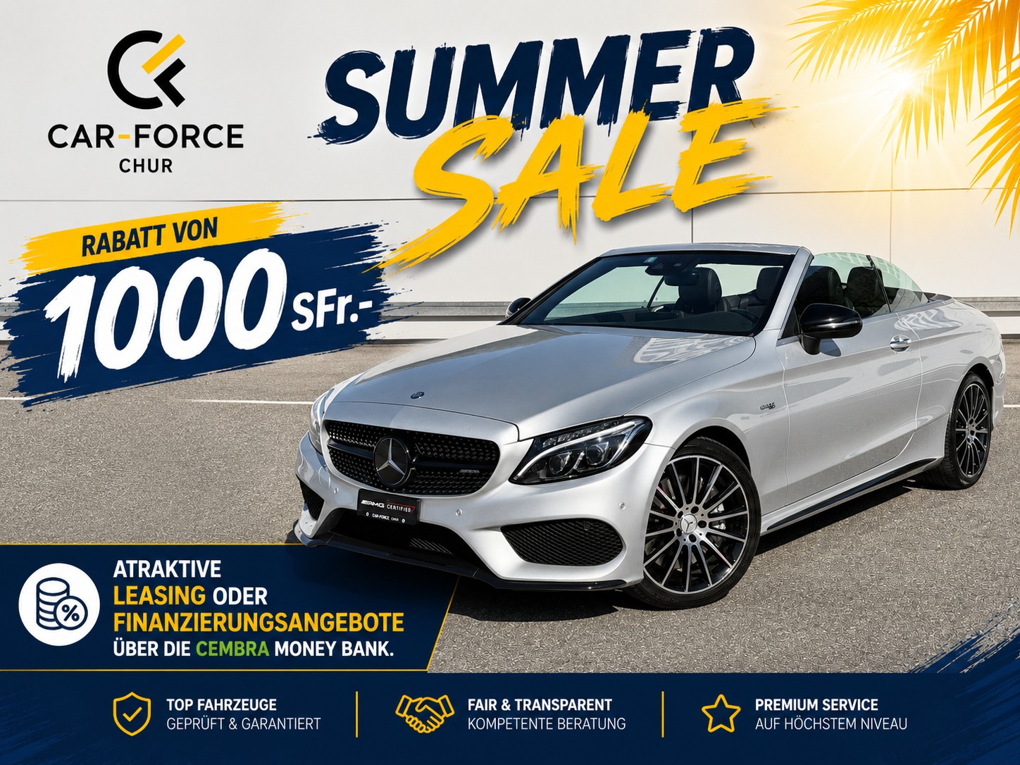 MERCEDES-BENZ C 43 Cabriolet AMG 4Matic 9G-Tronic-image-0