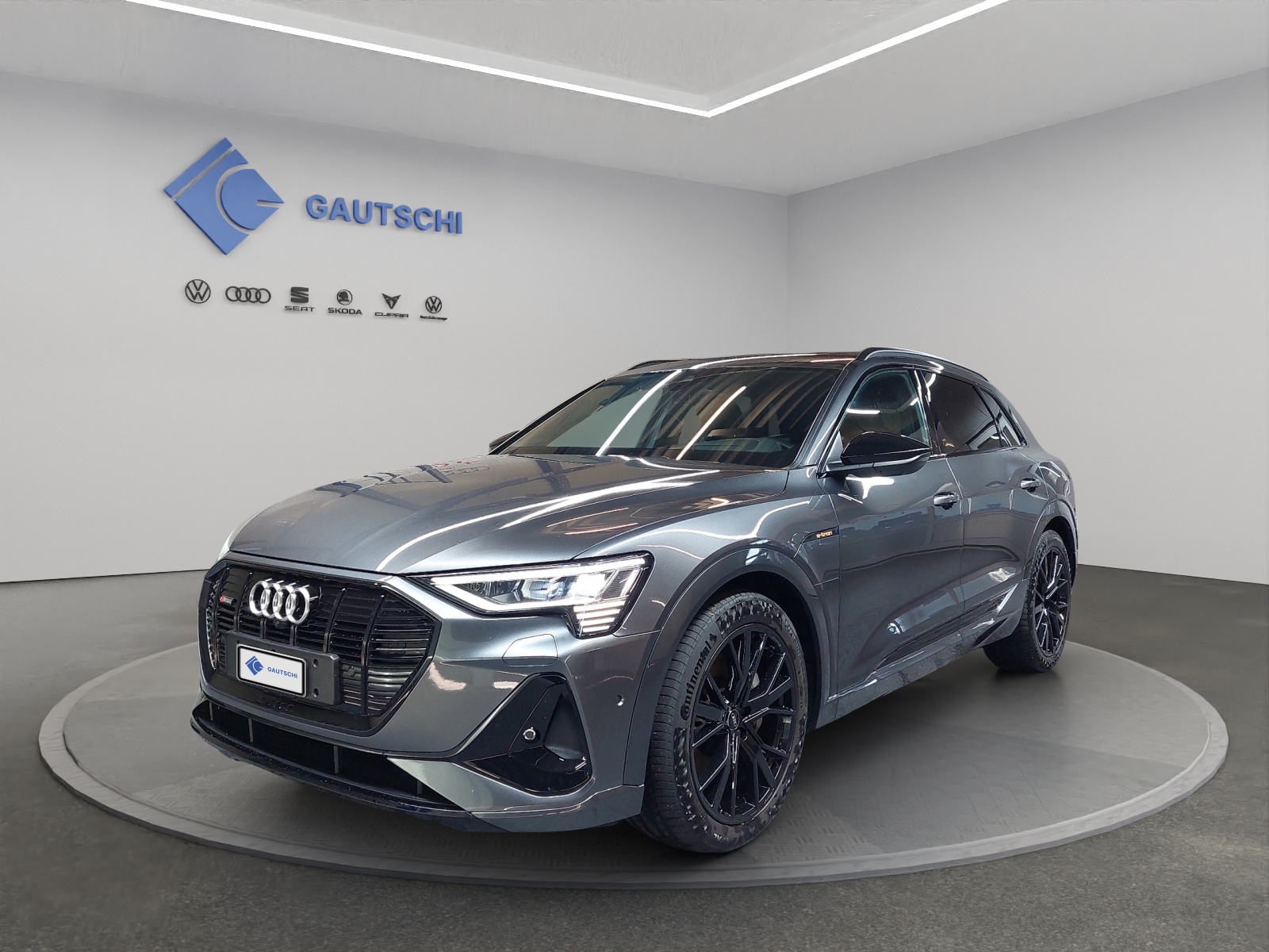 AUDI e-tron 55 S Line Black Edition quattro-image-0