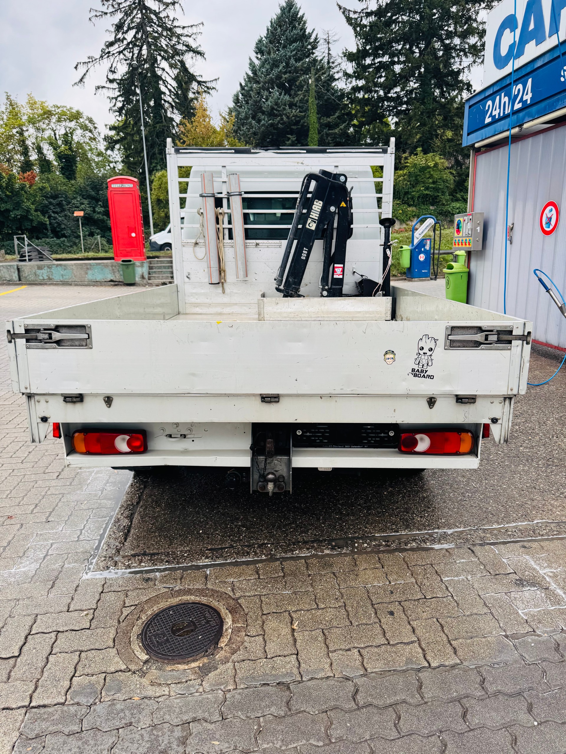 OPEL Double Cabine et Pont équipé d’une Grue.-image-3