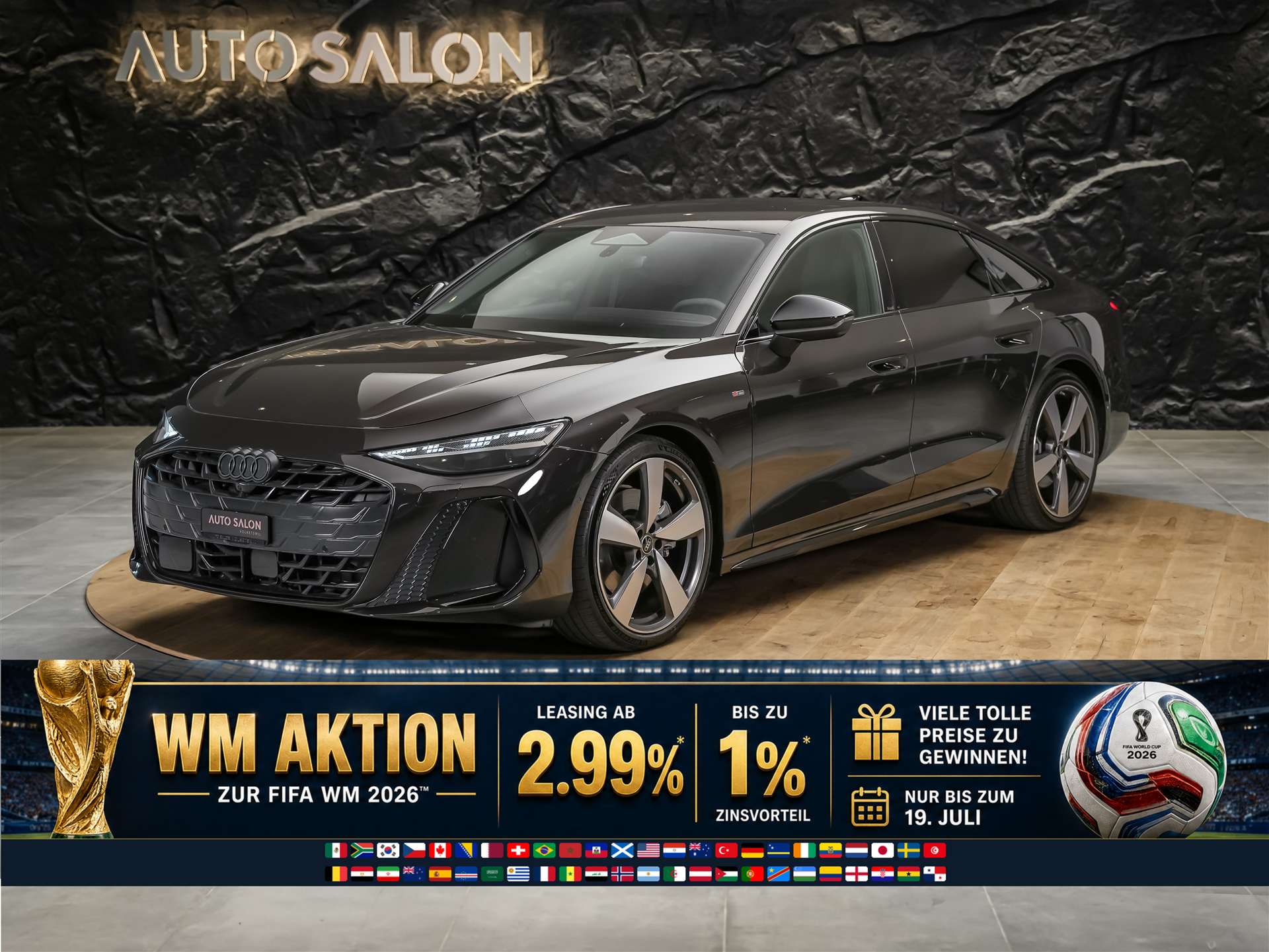 AUDI A6 Limousine S-Line TDI quattro S tronic *EDITION ONE*Werksgarantie*360° Kamera*Abstandsregler*-image-0