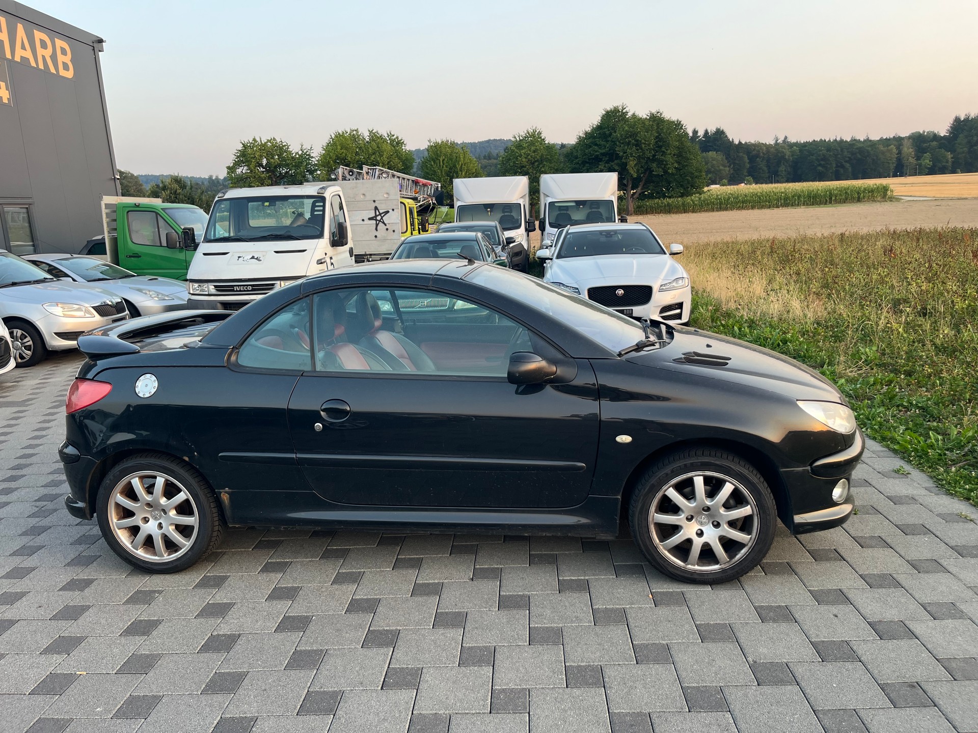 PEUGEOT 206 CC 2.0 16V Black & Silver Edition-image-2