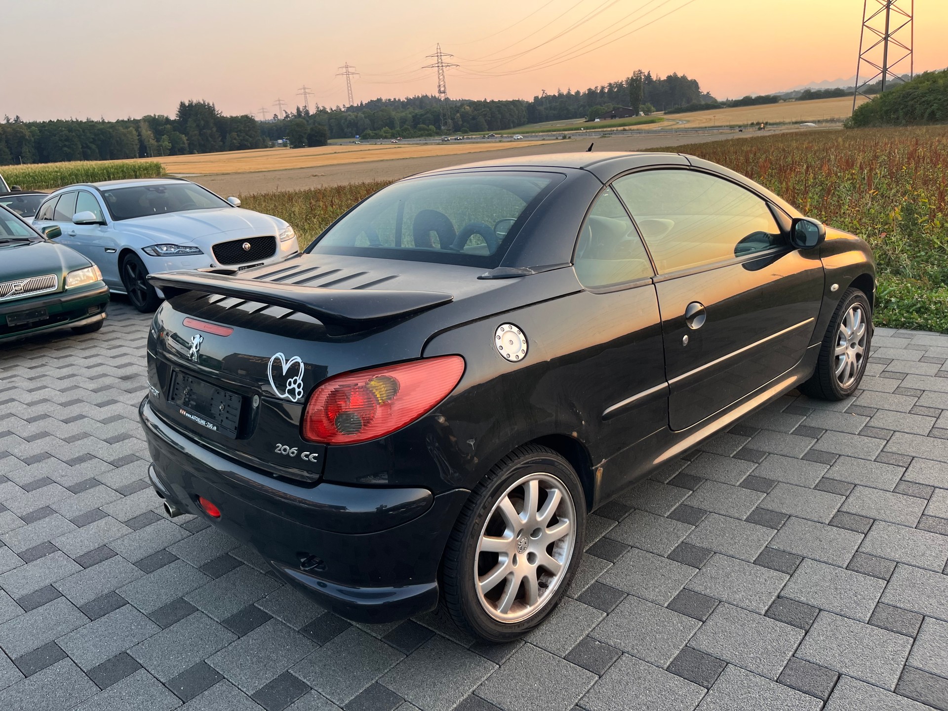 PEUGEOT 206 CC 2.0 16V Black & Silver Edition-image-7