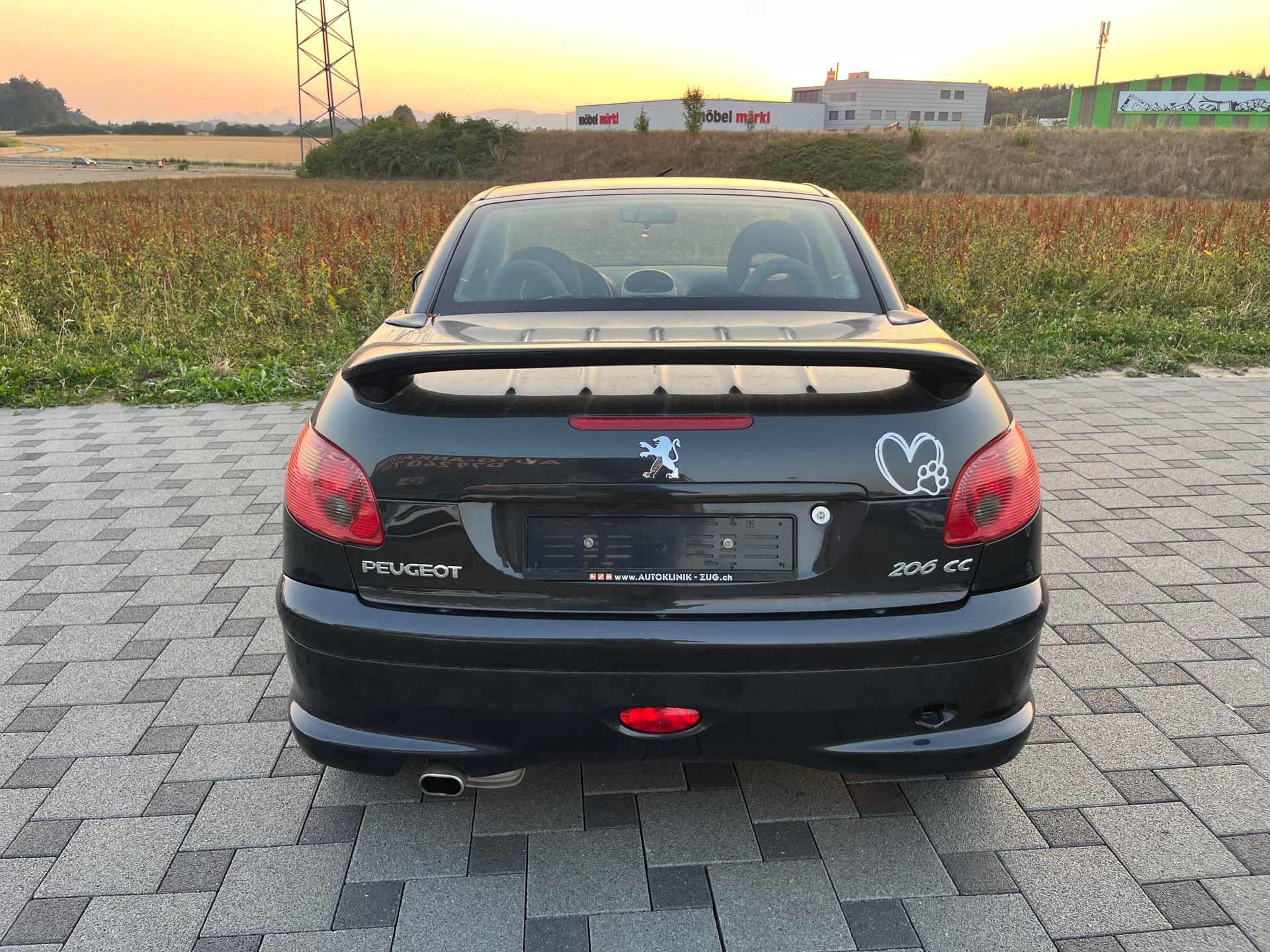 PEUGEOT 206 CC 2.0 16V Black & Silver Edition-image-6