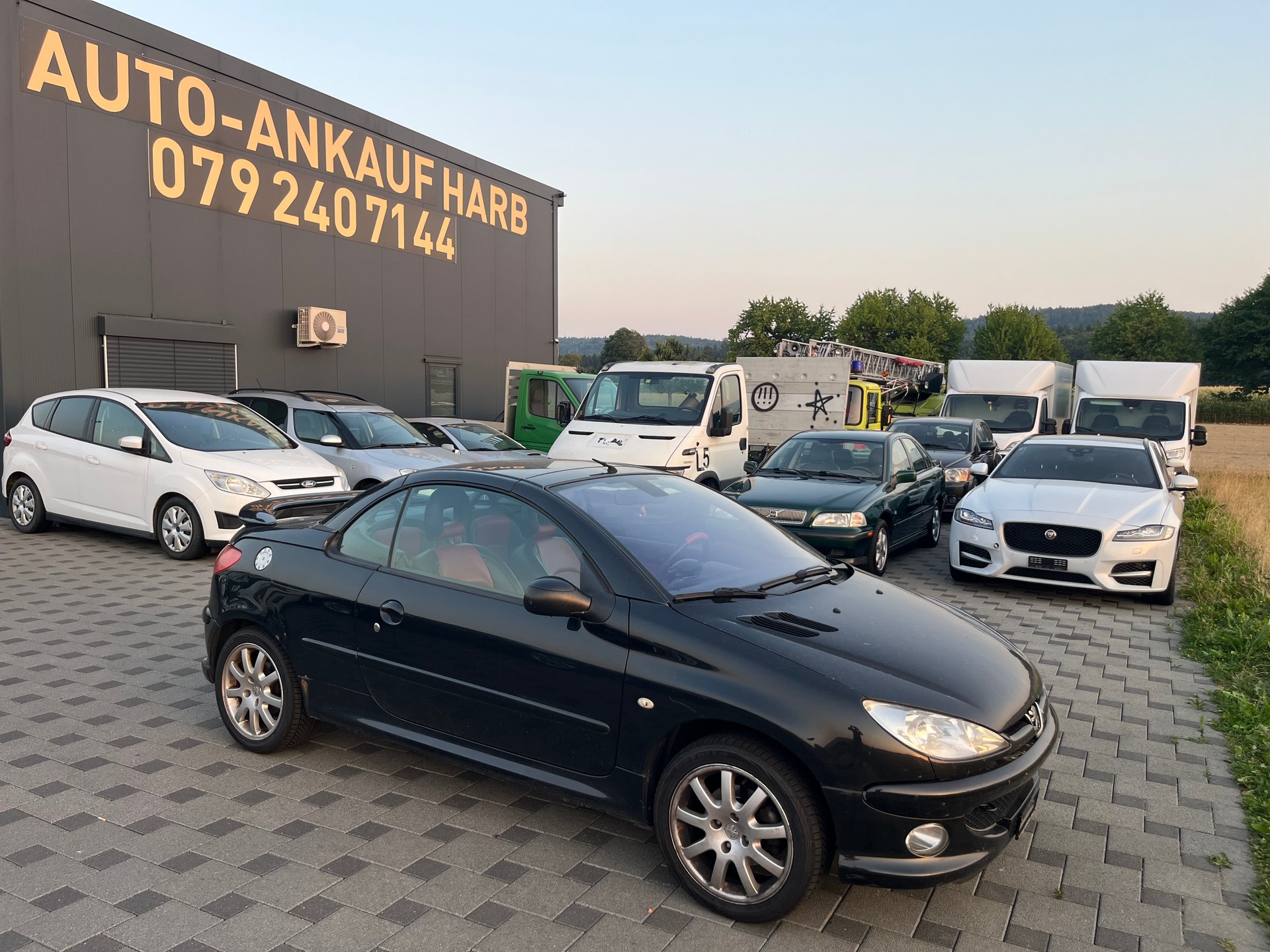 PEUGEOT 206 CC 2.0 16V Black & Silver Edition-image-0