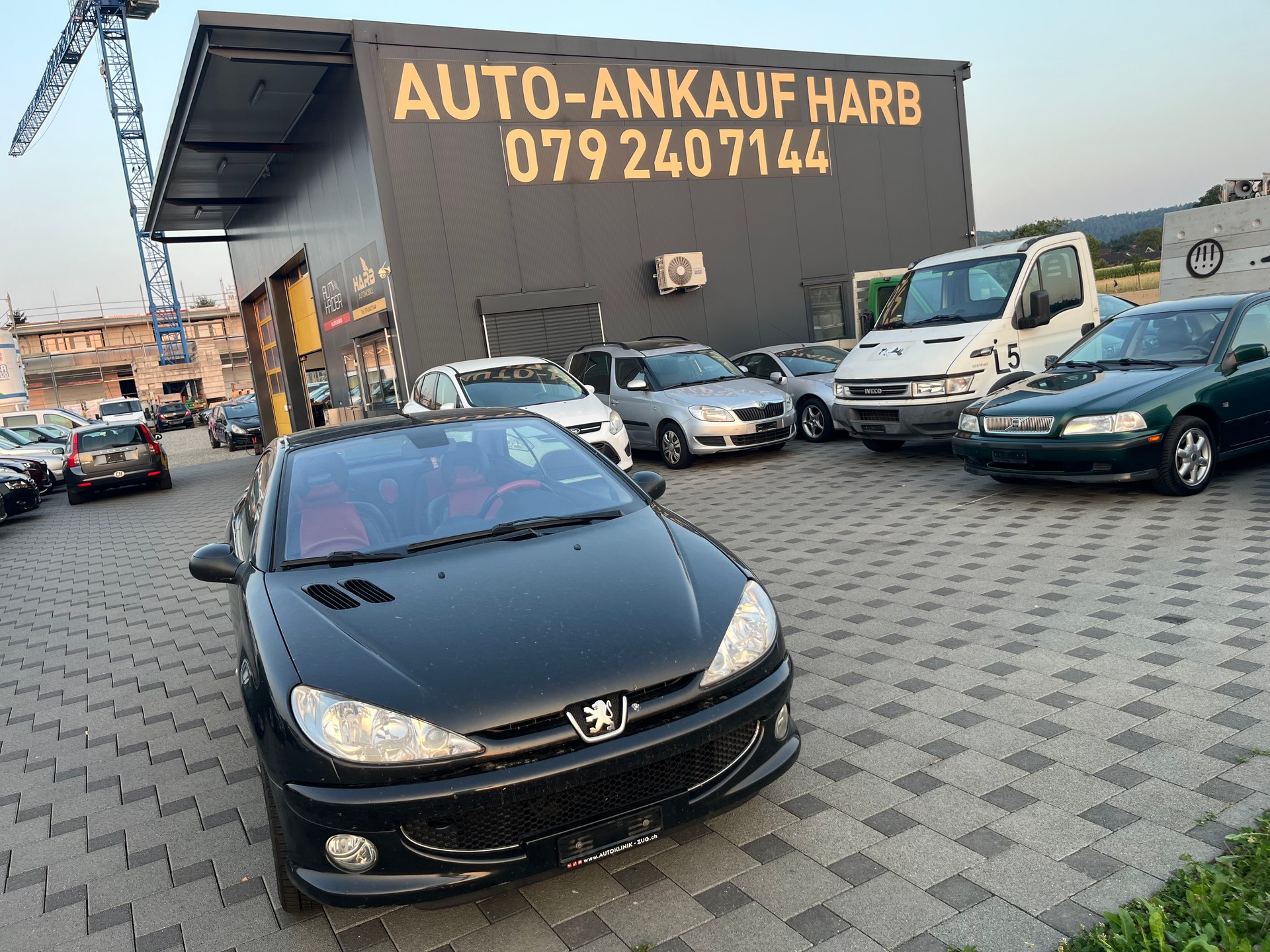 PEUGEOT 206 CC 2.0 16V Black & Silver Edition-image-1