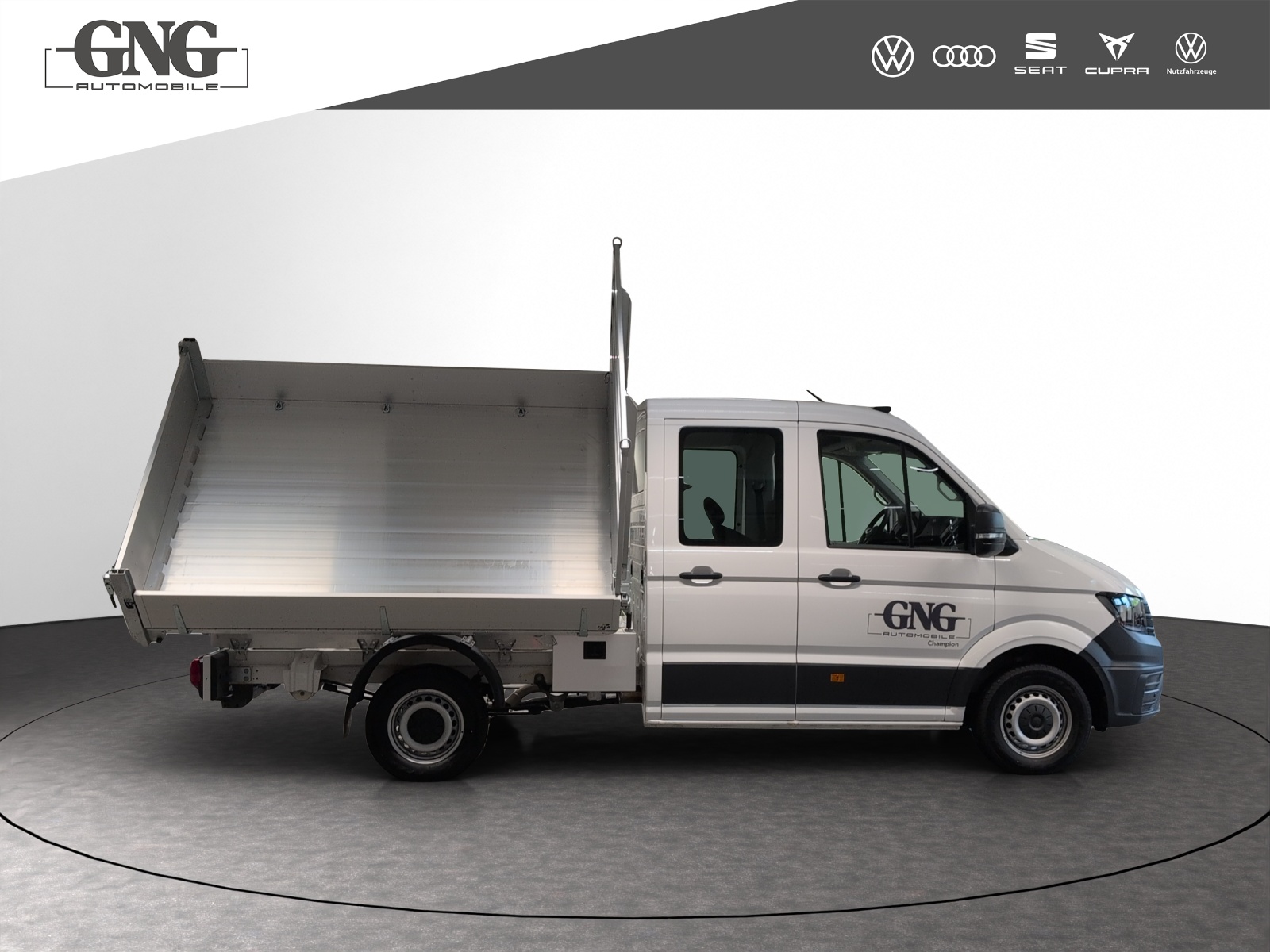 VW Crafter 35 2.0 BiTDI Champion L3 4M Kipp./Prits./Koff+Heb. A-image-3