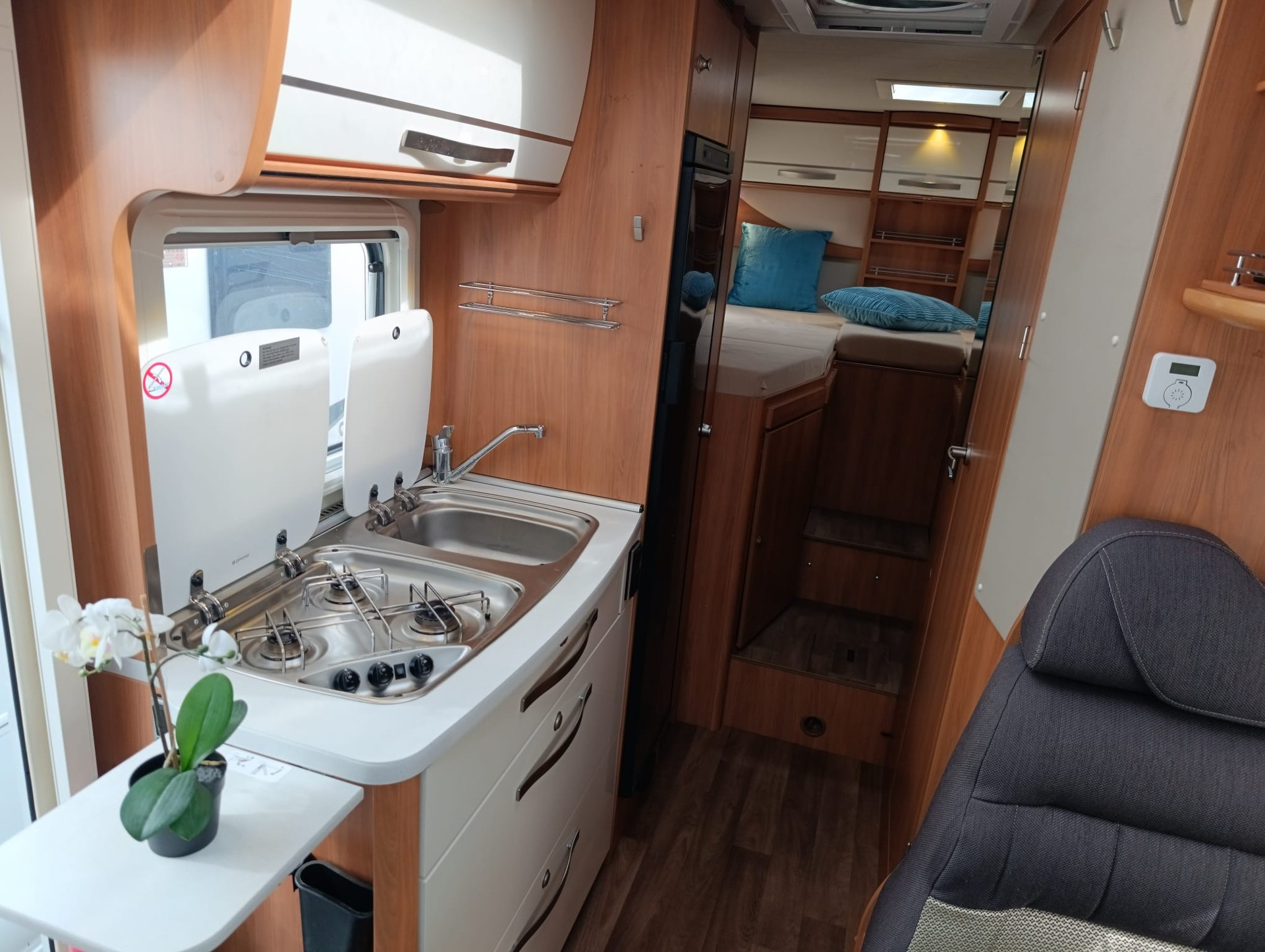 HYMER ML-T 580***Das Beste oder nichts*** Gipfeltreffen zwei Premium Marken****Automat*MaxFan Delux Ventilator*2x 210Ah Lithium*-image-9