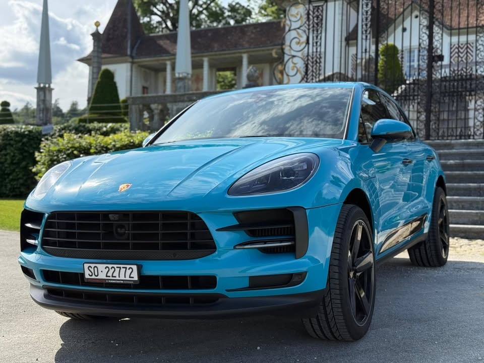 PORSCHE Macan S | Miami Blue | Approved Garantie | Motor mit 15'000 km-image-2