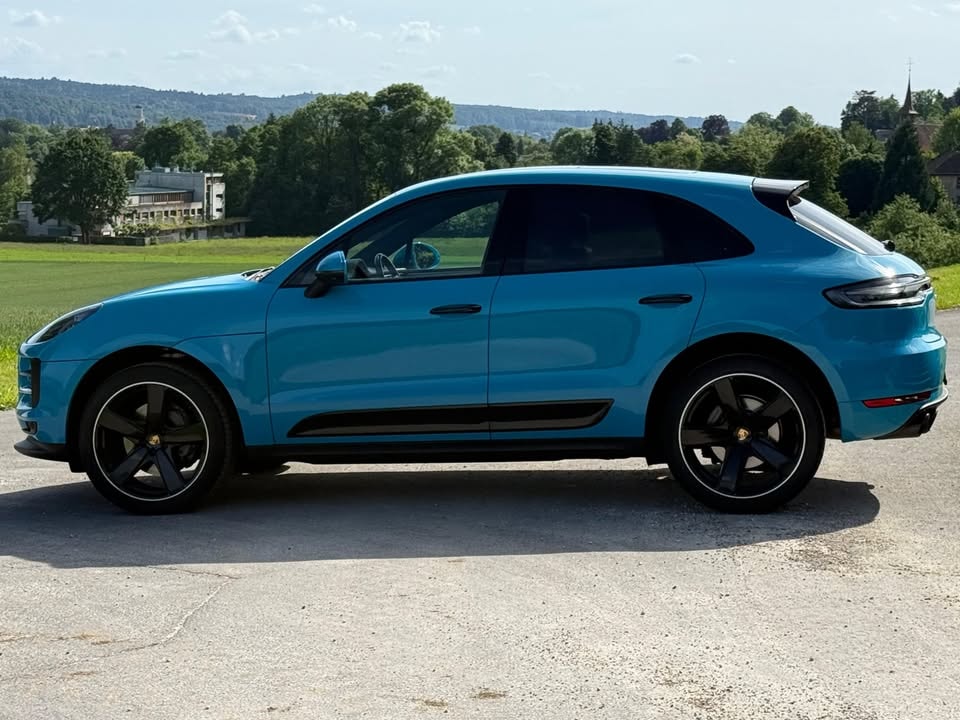 PORSCHE Macan S | Miami Blue | Approved Garantie | Motor mit 15'000 km-image-3