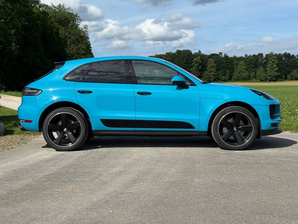 PORSCHE Macan S | Miami Blue | Approved Garantie | Motor mit 15'000 km-image-4