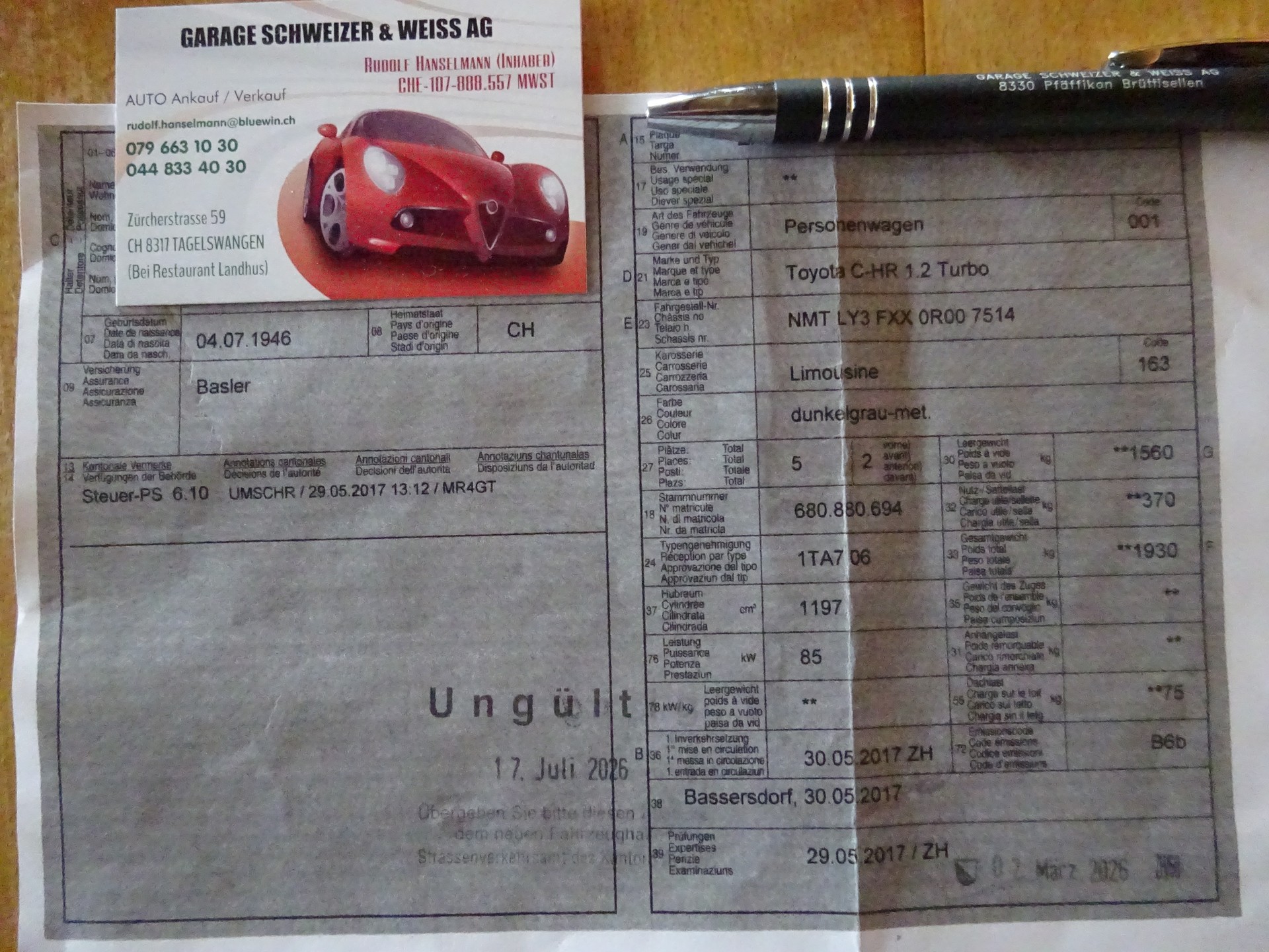 TOYOTA C-HR 1.2 Turbo Premium 4WD Multidrive S - MFK 3.2026 - 1.HAND-image-14