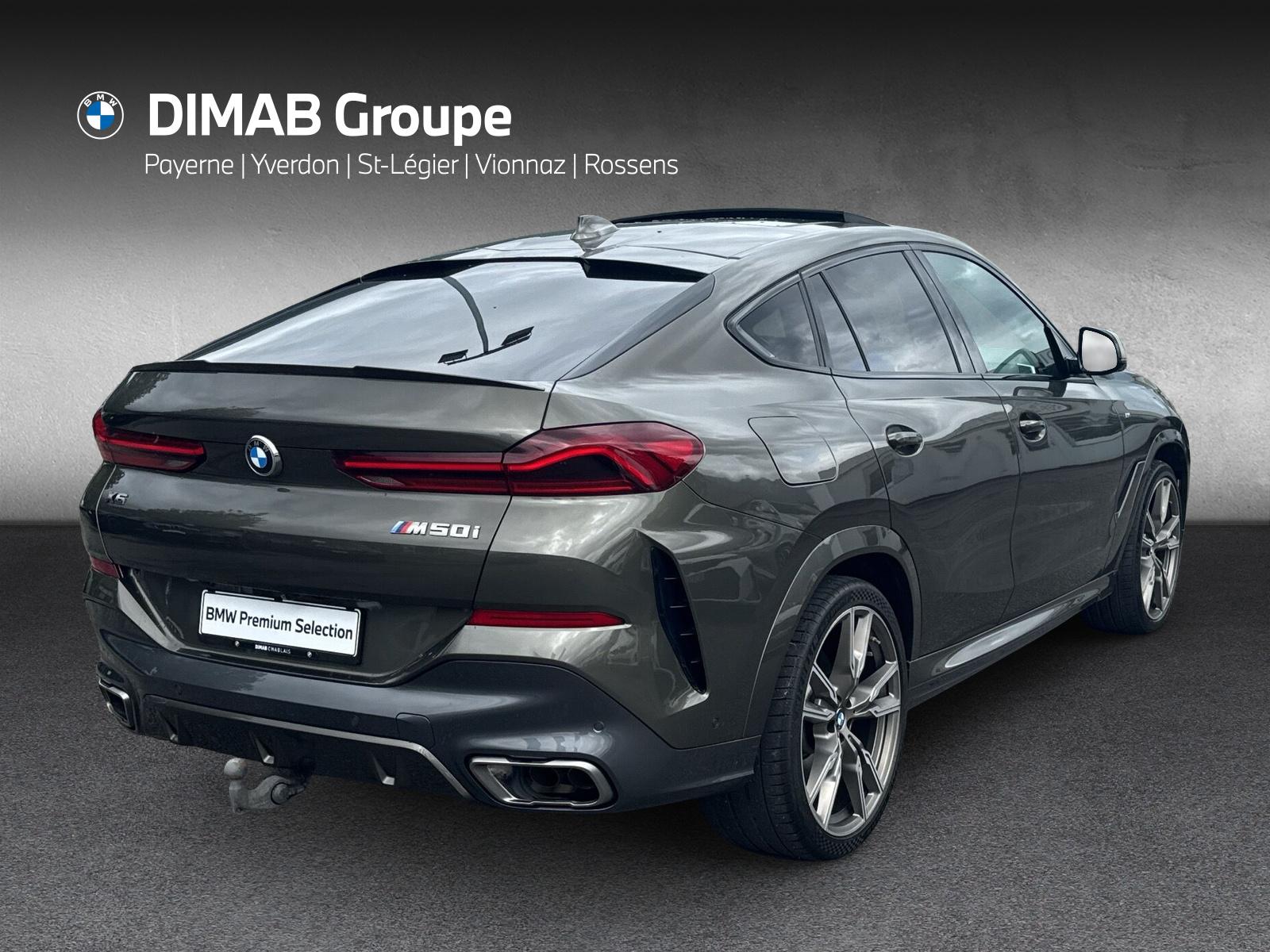 BMW X6 M50i M Performance G06 (CH) AHK 3.5T ** Action Leasing à 2.88% Jusqu'au 30.09.2026 **-image-4