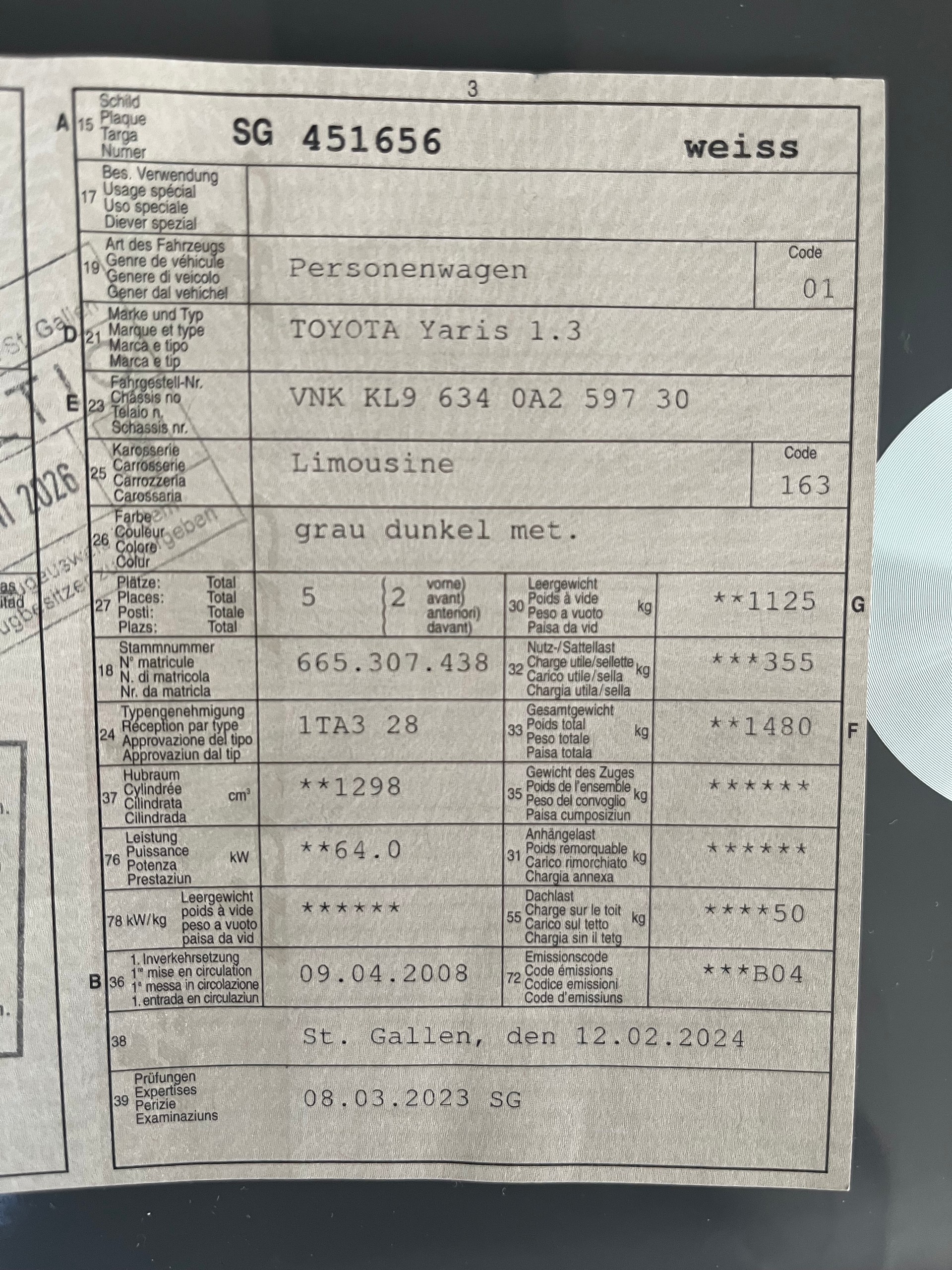 TOYOTA Yaris 1.3 Linea Luna-image-13