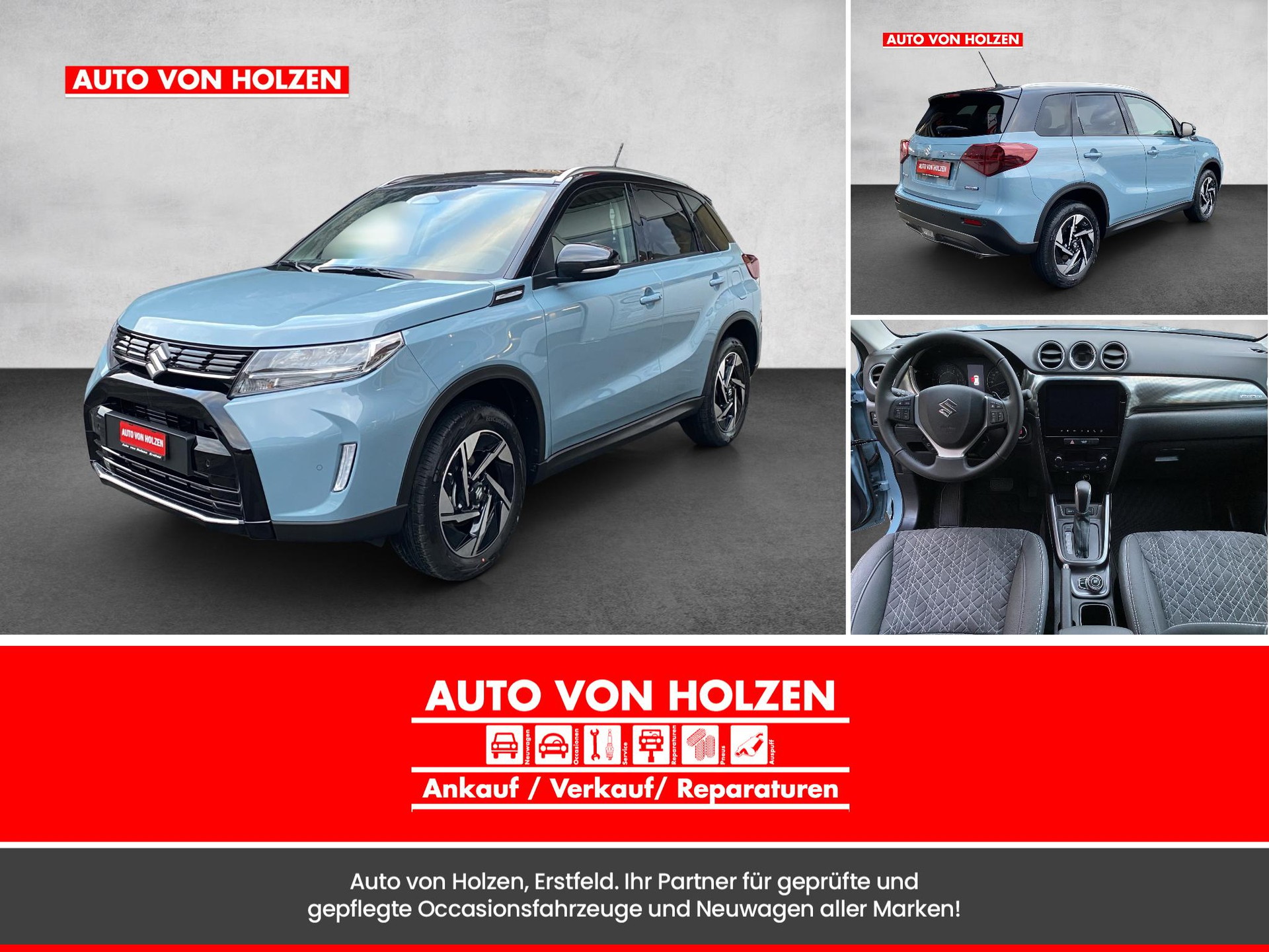SUZUKI Vitara 1.4 Boosterjet Compact Top 4x4 Hybrid Automatic-image-0