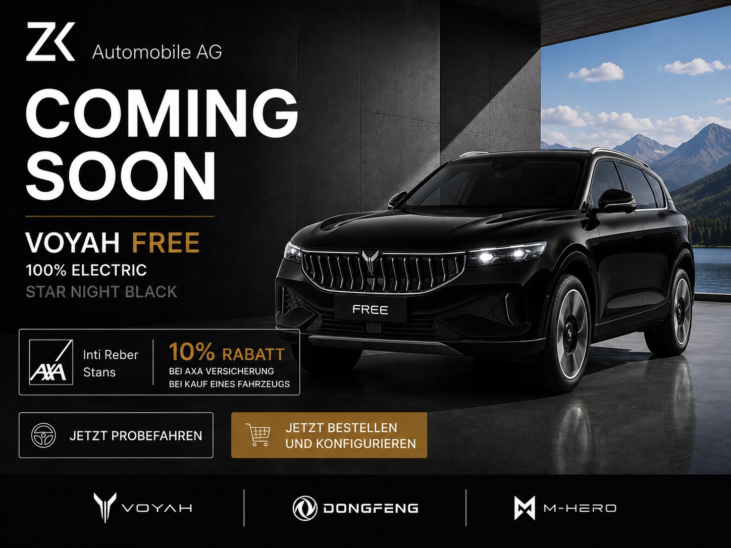 VOYAH VOYAH Voyah Free 4WD 106 kWh 489PS Star Night Black-image-0