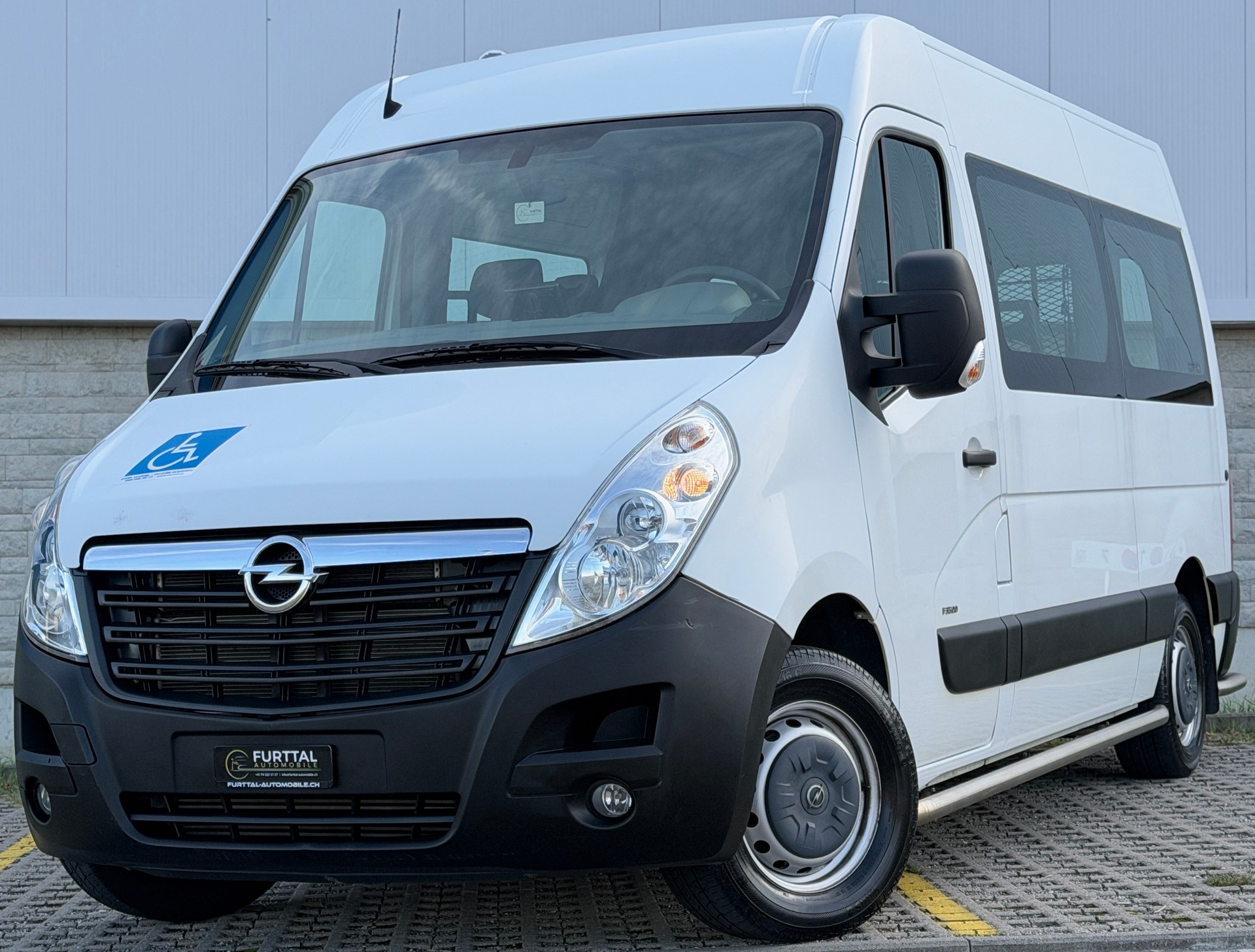 OPEL Movano 2.3 DT BiTurbo 3.5t L2H2 / Behindertenfahrzeug Inkl. Elektrischer Rollstuhlrampe-image-2