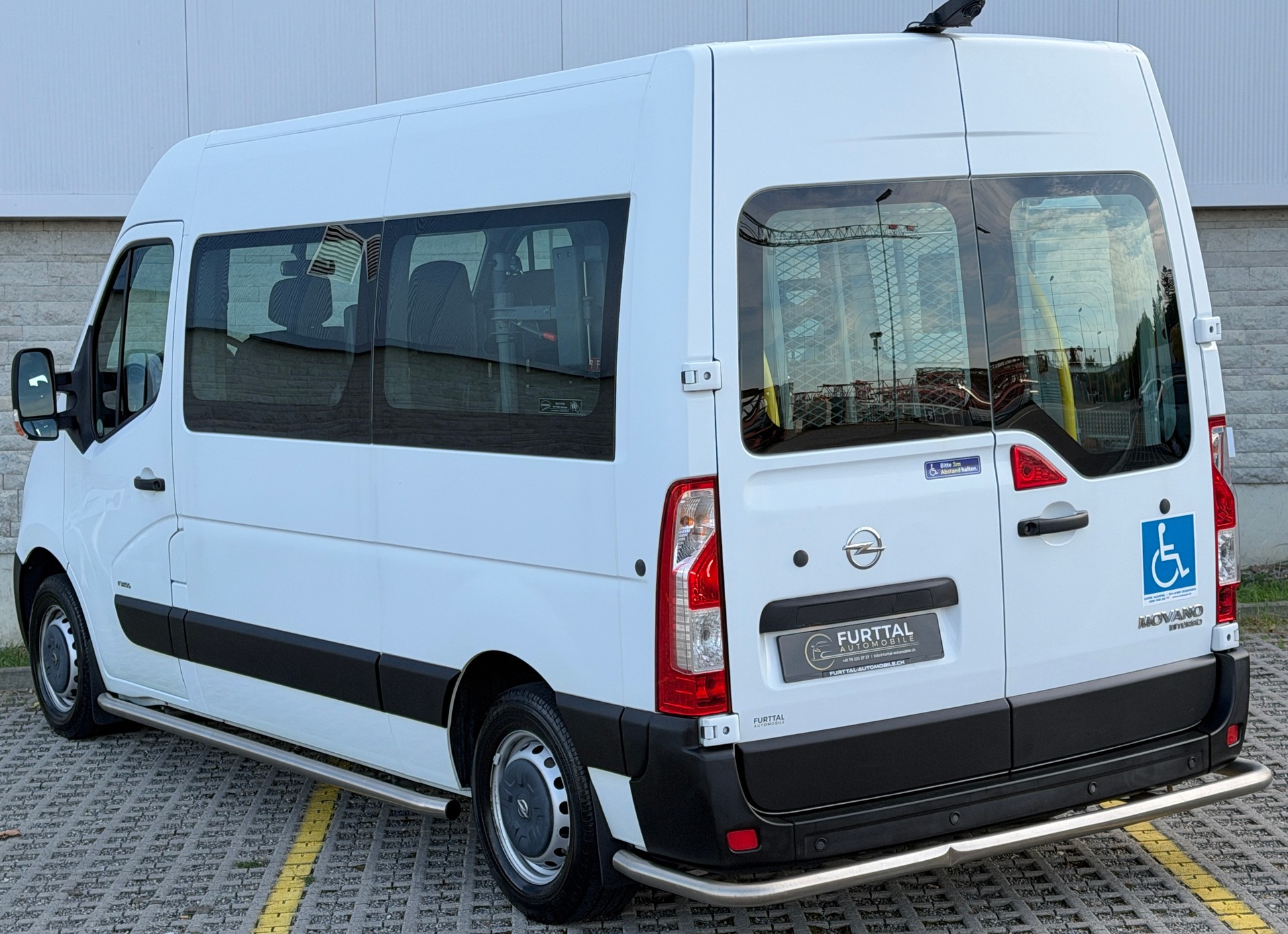 OPEL Movano 2.3 DT BiTurbo 3.5t L2H2 / Behindertenfahrzeug Inkl. Elektrischer Rollstuhlrampe-image-4