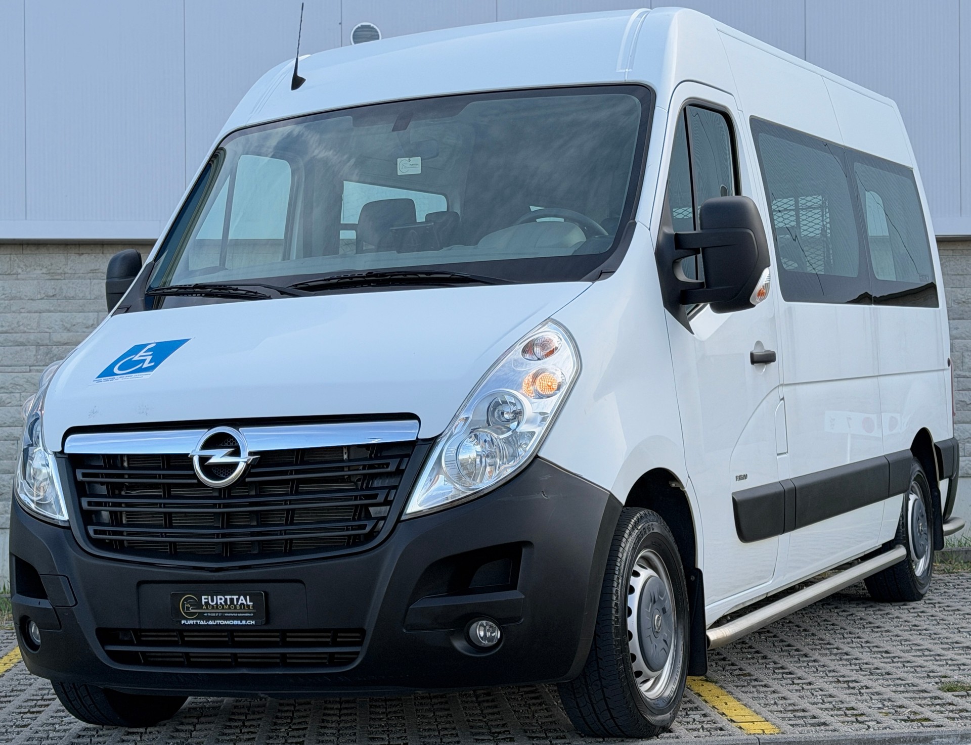 OPEL Movano 2.3 DT BiTurbo 3.5t L2H2 / Behindertenfahrzeug Inkl. Elektrischer Rollstuhlrampe-image-3
