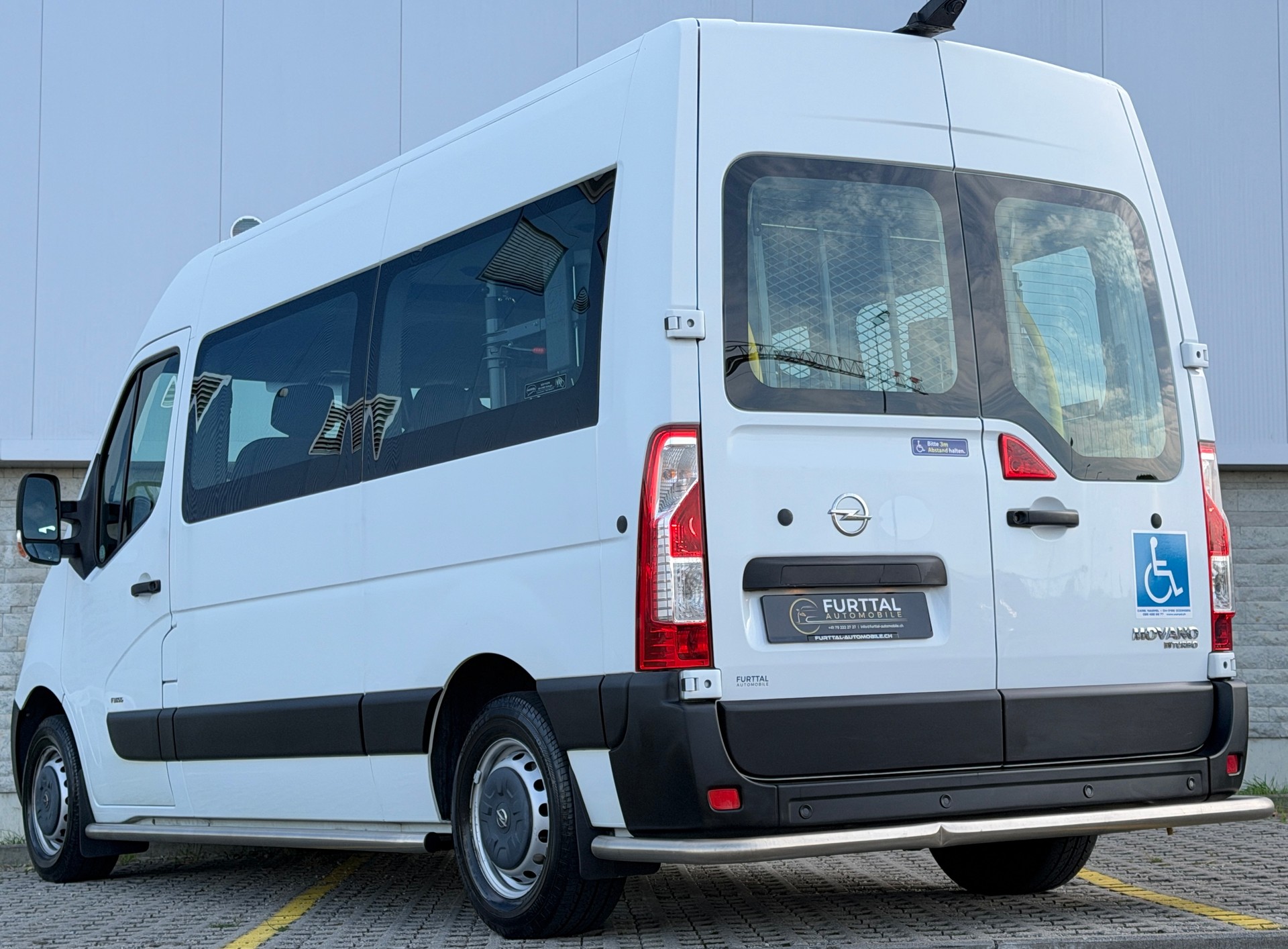 OPEL Movano 2.3 DT BiTurbo 3.5t L2H2 / Behindertenfahrzeug Inkl. Elektrischer Rollstuhlrampe-image-5