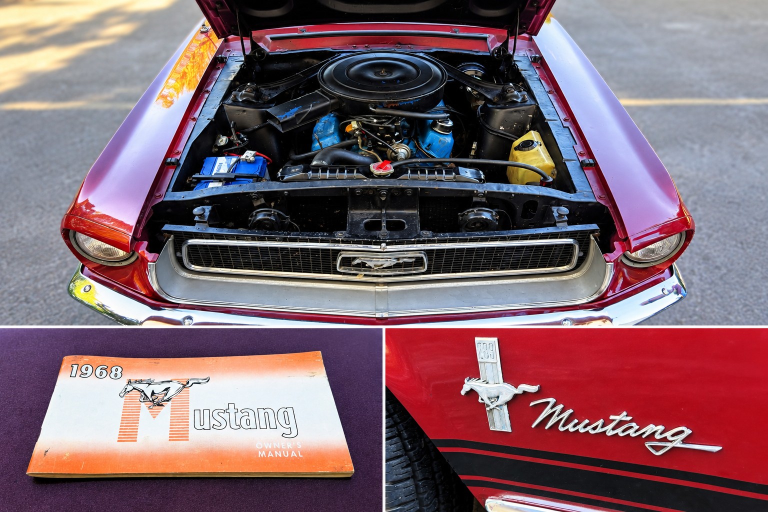 FORD Mustang Coupé V8 ✅Body 65B Coupé Deluxe✅-image-11
