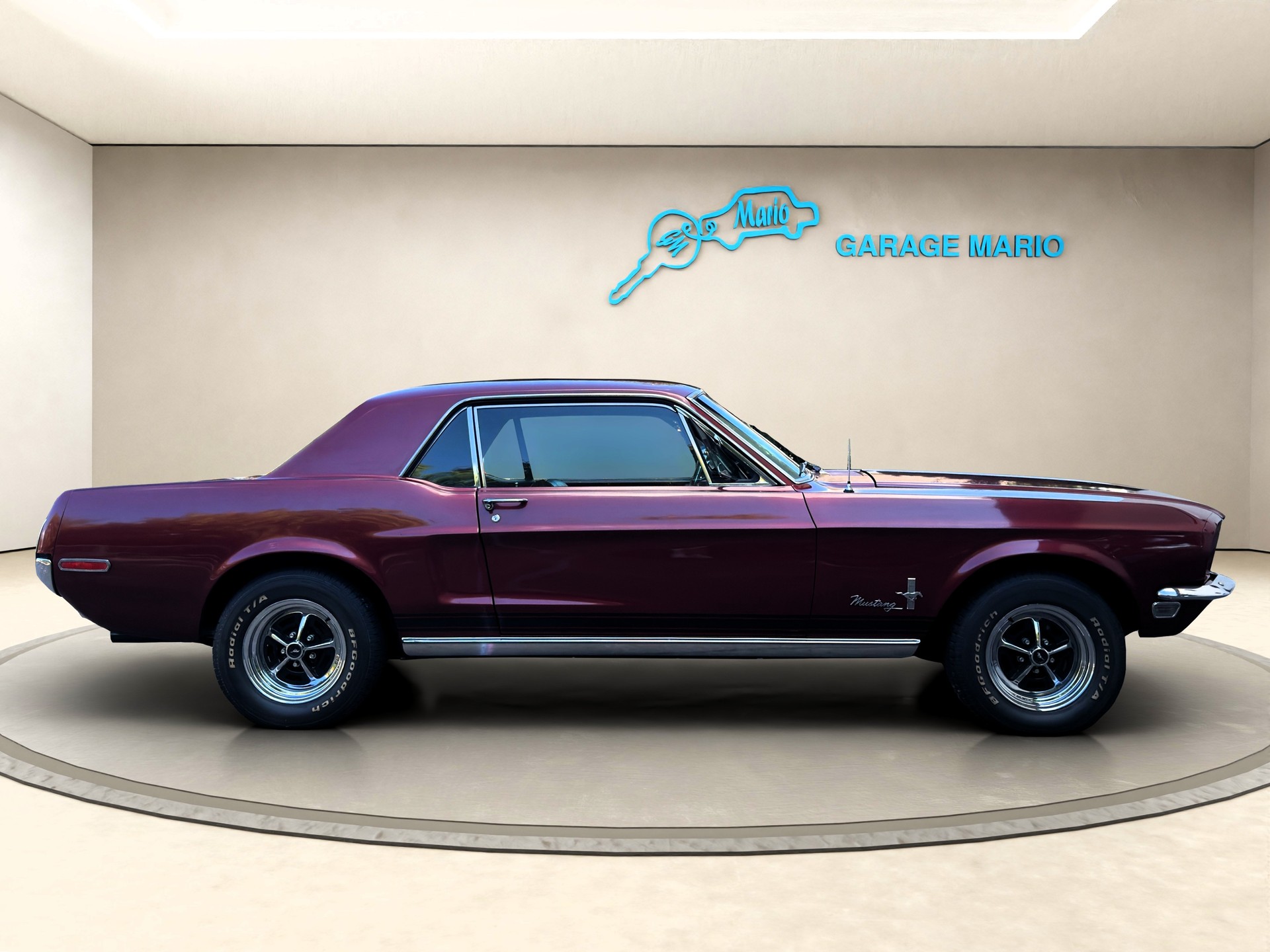 FORD Mustang Coupé V8 ✅Body 65B Coupé Deluxe✅-image-3