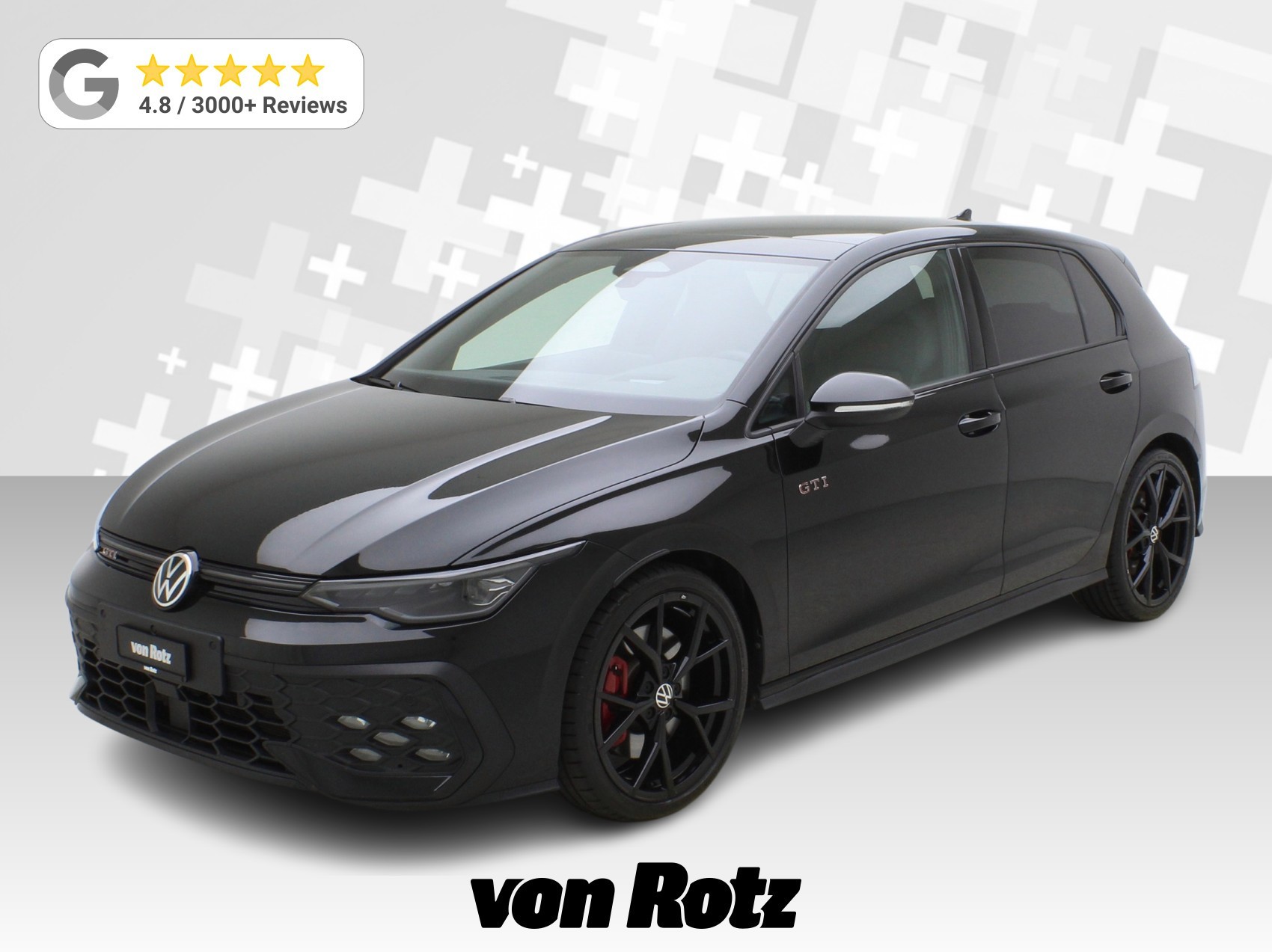 VW Golf 8.5 2.0 TSI DSG GTI Black Style **VW Werksgarantie bis 10/2030**-image-0