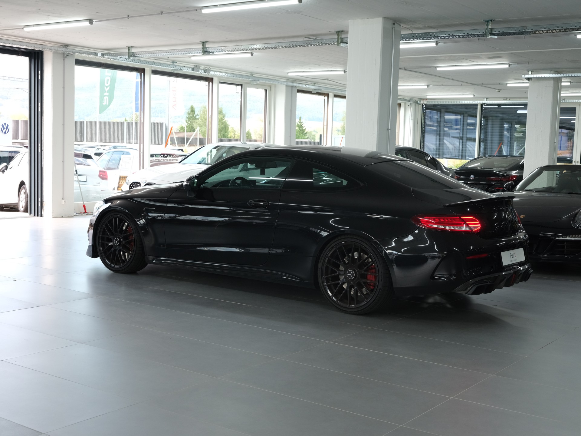 MERCEDES-BENZ C 63 S AMG Edition 1 Speedshift *Burmester* *Head up Display* *Sportsitze*-image-10