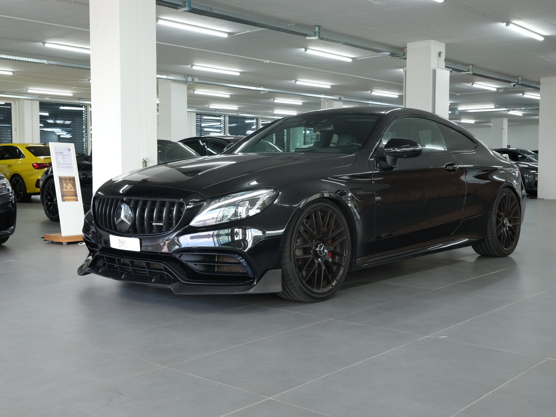 MERCEDES-BENZ C 63 S AMG Edition 1 Speedshift *Burmester* *Head up Display* *Sportsitze*-image-6