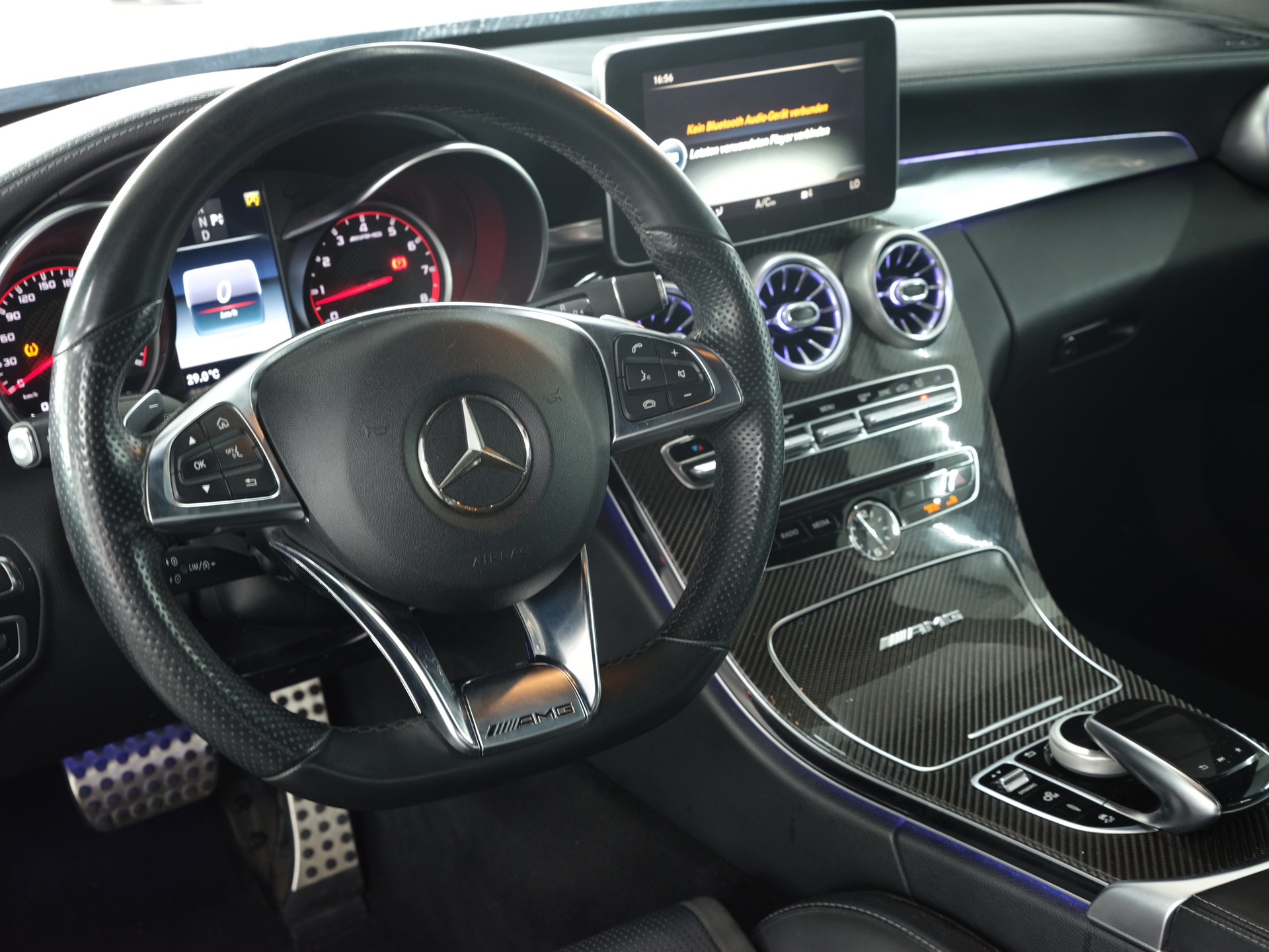 MERCEDES-BENZ C 63 S AMG Edition 1 Speedshift *Burmester* *Head up Display* *Sportsitze*-image-12