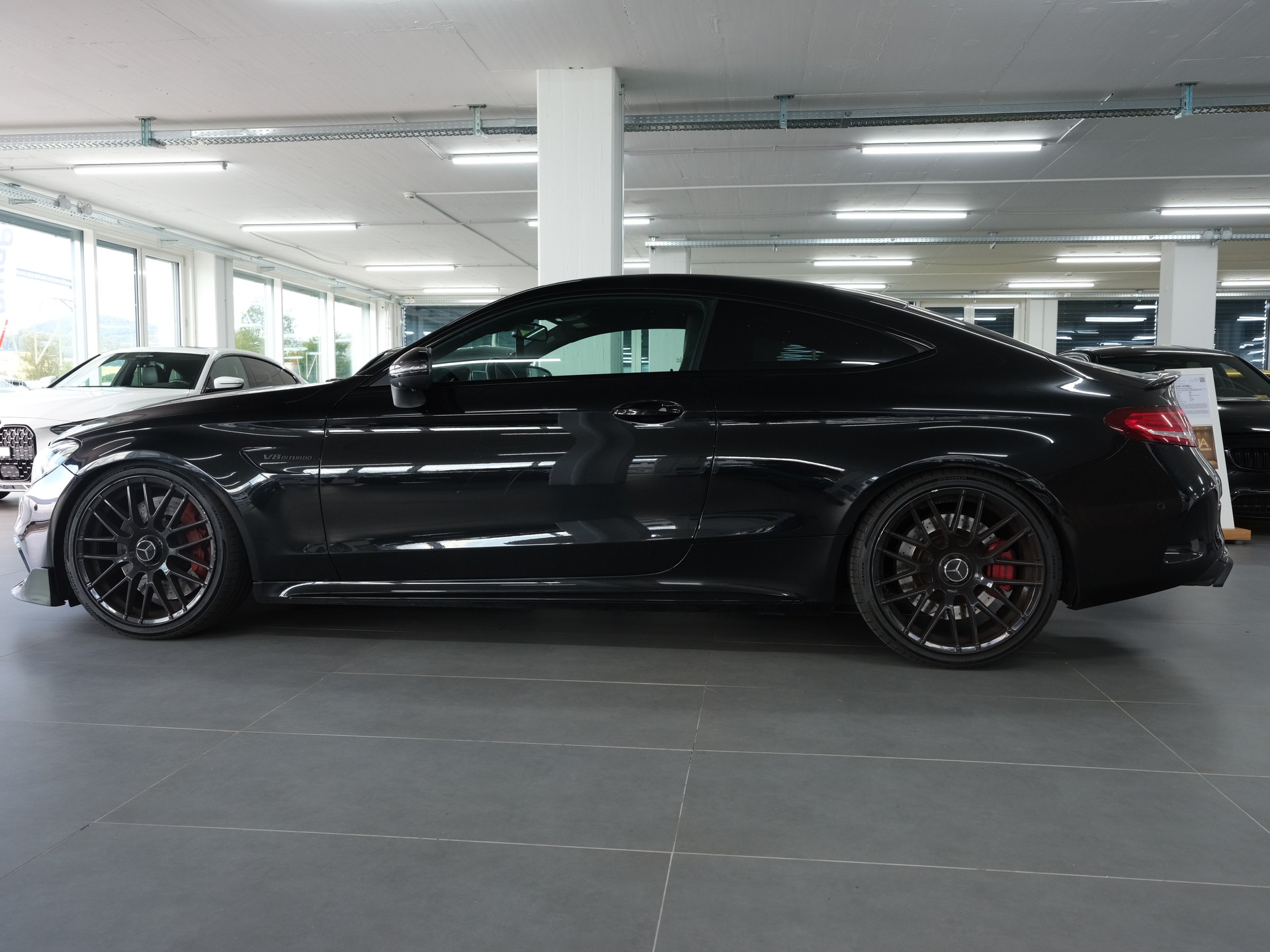 MERCEDES-BENZ C 63 S AMG Edition 1 Speedshift *Burmester* *Head up Display* *Sportsitze*-image-5