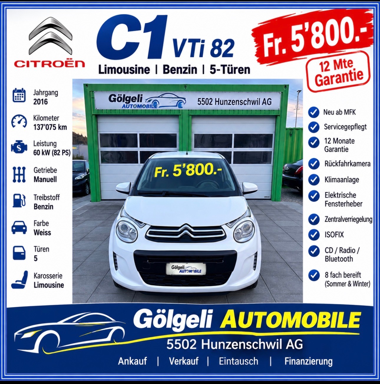 CITROEN C1 1.2 VTi Feel-image-11