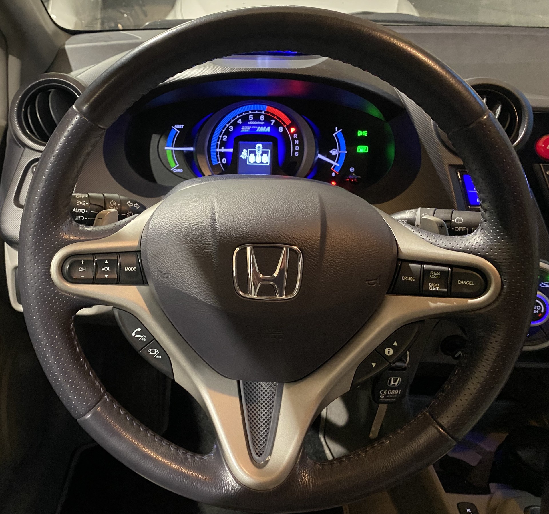HONDA Insight 1.3i Hybrid Elegance CVT-image-20