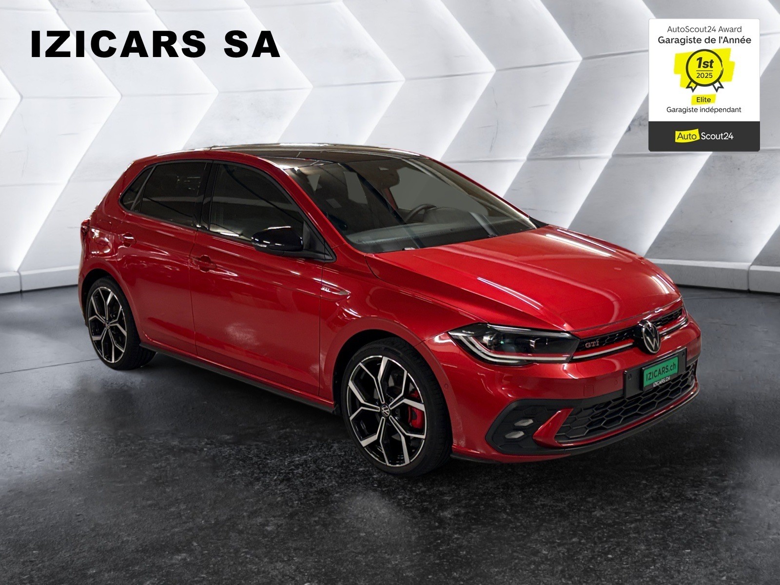 VW Polo 2.0 TSI GTI DSG / CAMERA DE RECUL / TOIT NOIRE / CLIM AUTO-image-3