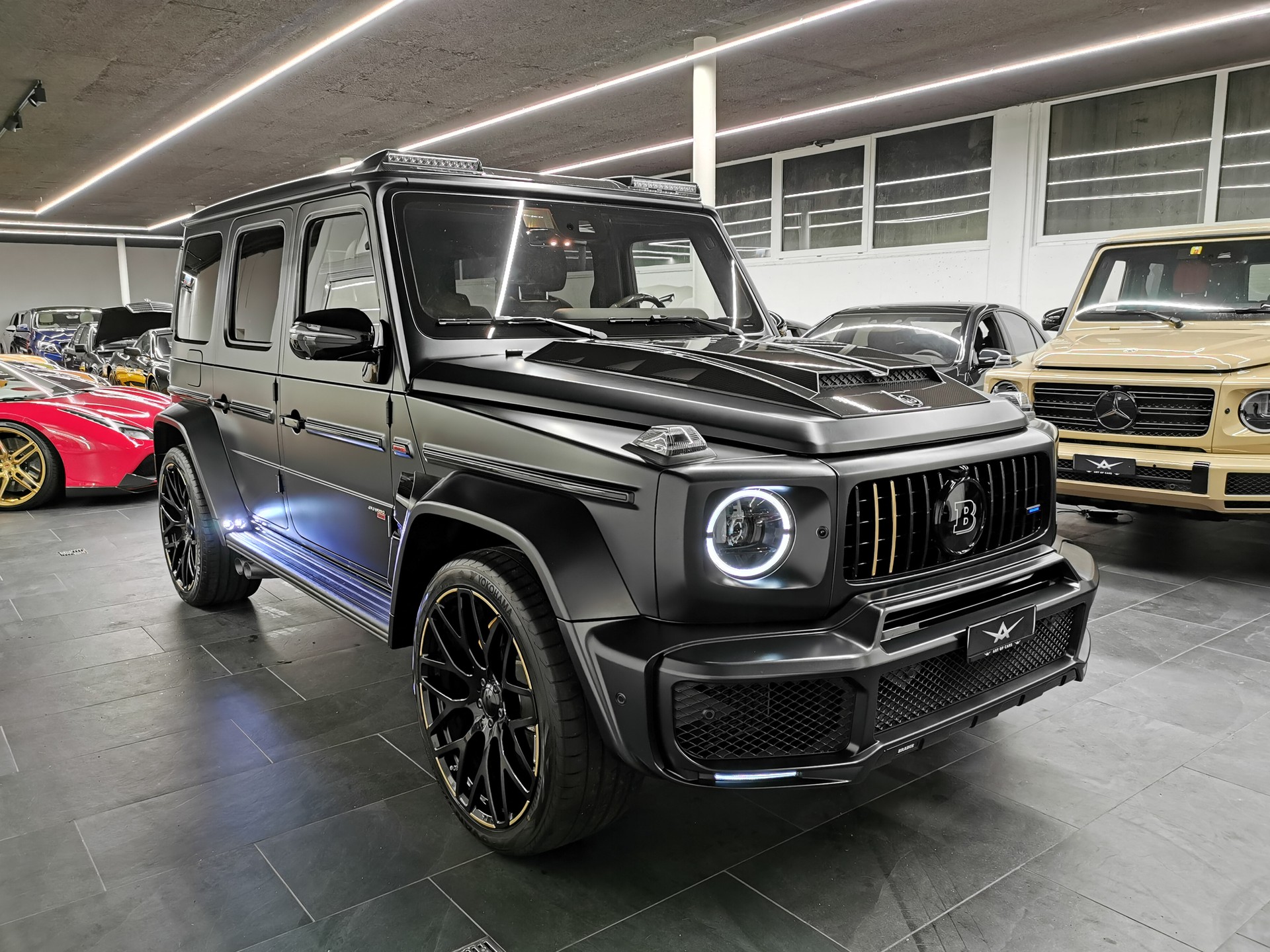 MERCEDES-BENZ G 63 AMG Speedshift Plus G-Tronic G800 Brabus Widestar