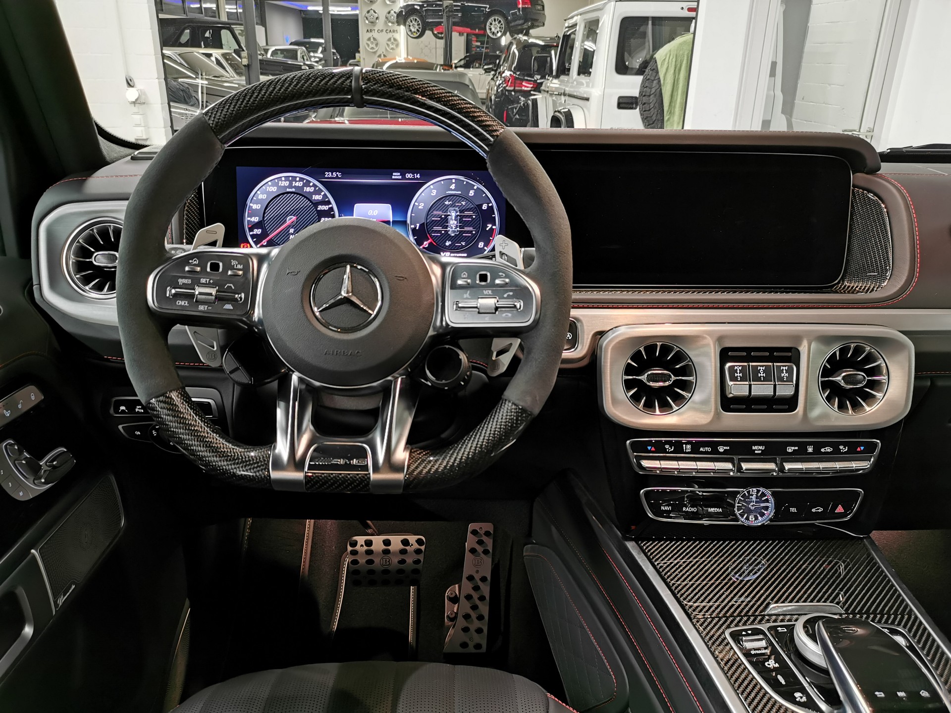 MERCEDES-BENZ G 63 AMG Speedshift Plus G-Tronic G800 Brabus Widestar-image-13
