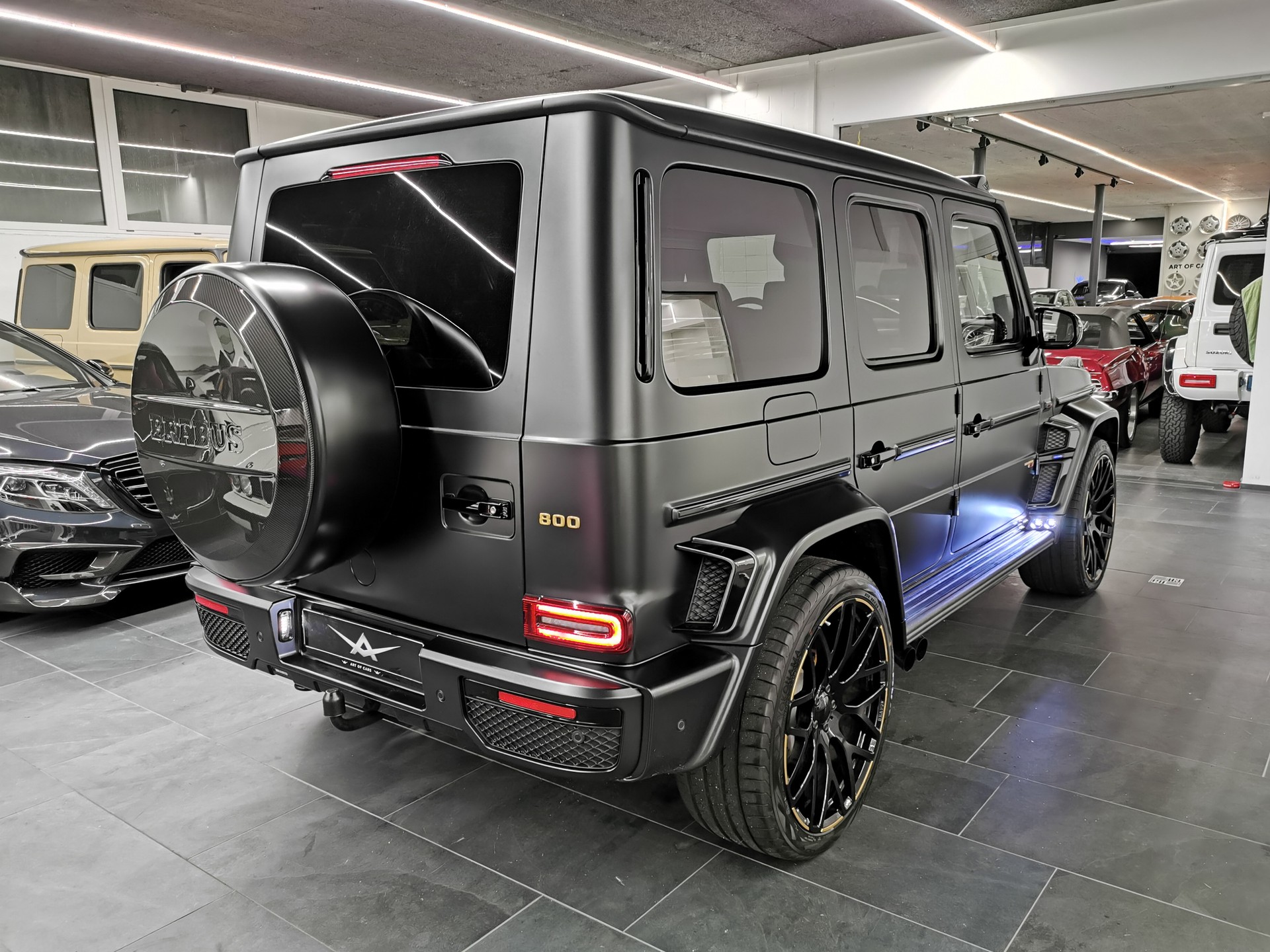 MERCEDES-BENZ G 63 AMG Speedshift Plus G-Tronic G800 Brabus Widestar-image-6
