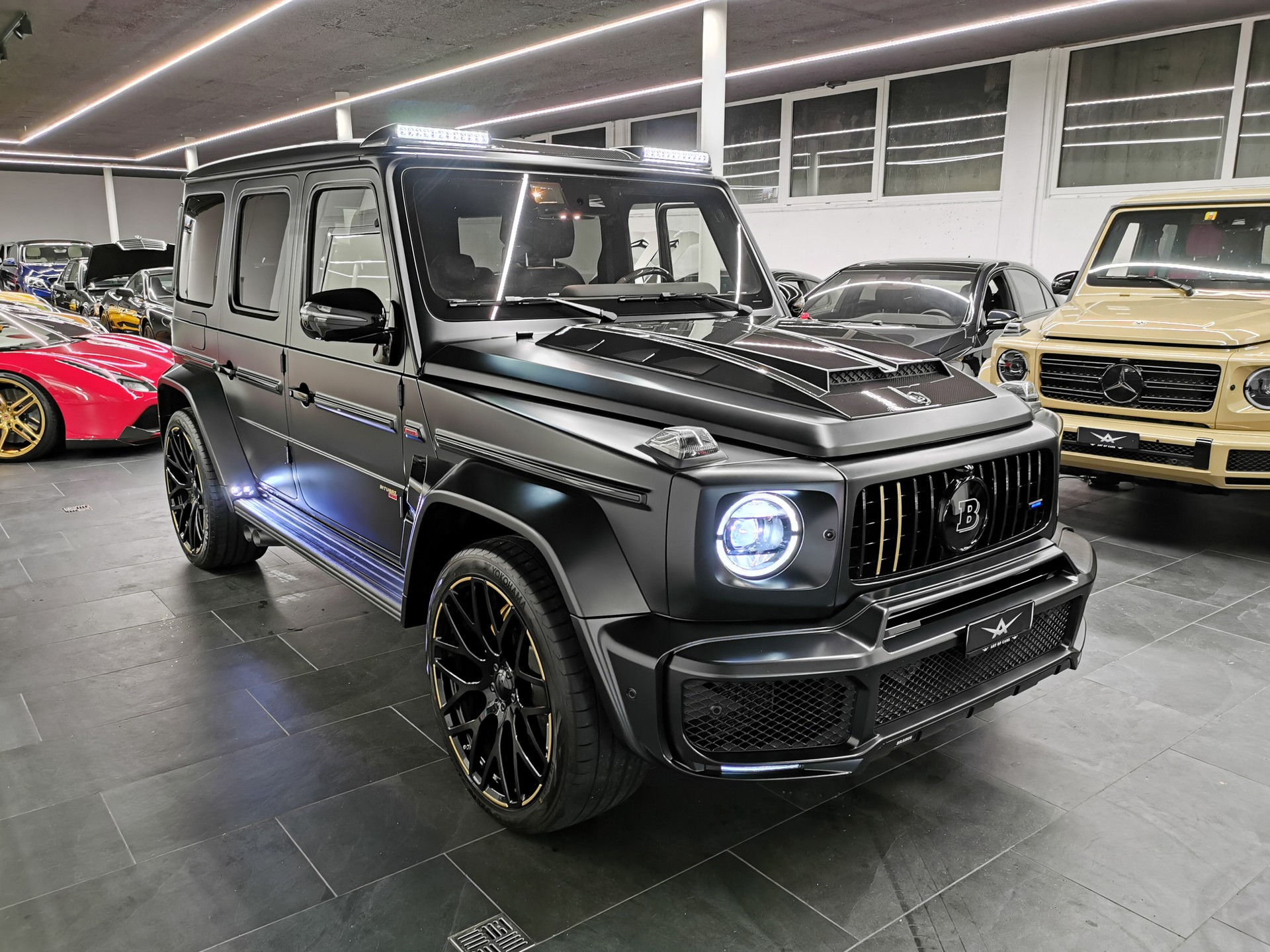 MERCEDES-BENZ G 63 AMG Speedshift Plus G-Tronic G800 Brabus Widestar-image-7