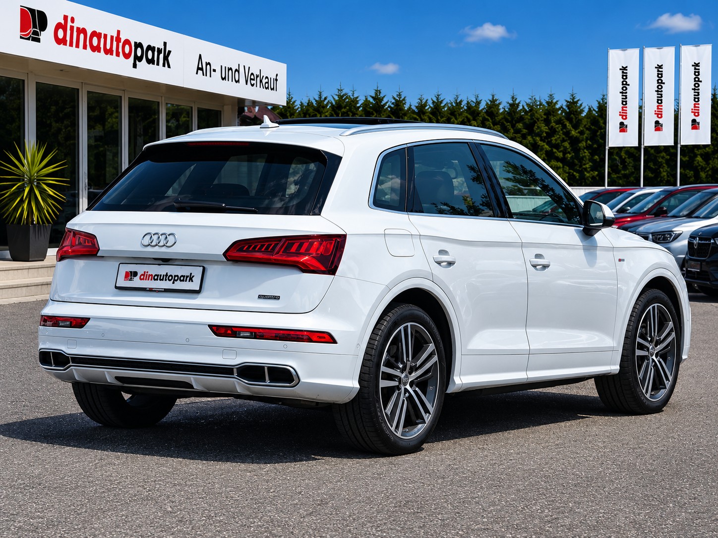 AUDI Q5 55 TFSI e Sport Quattro S-Line * CH-Fahrzeug * Frisch ab MFK * Anhängerkupplung * Panorama * Frisch ab MFK *-image-4
