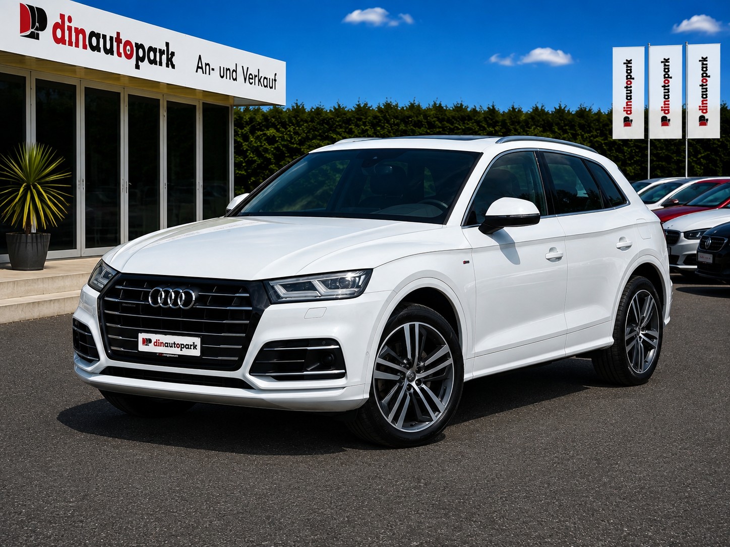 AUDI Q5 55 TFSI e Sport Quattro S-Line * CH-Fahrzeug * Frisch ab MFK * Anhängerkupplung * Panorama * Frisch ab MFK *-image-0