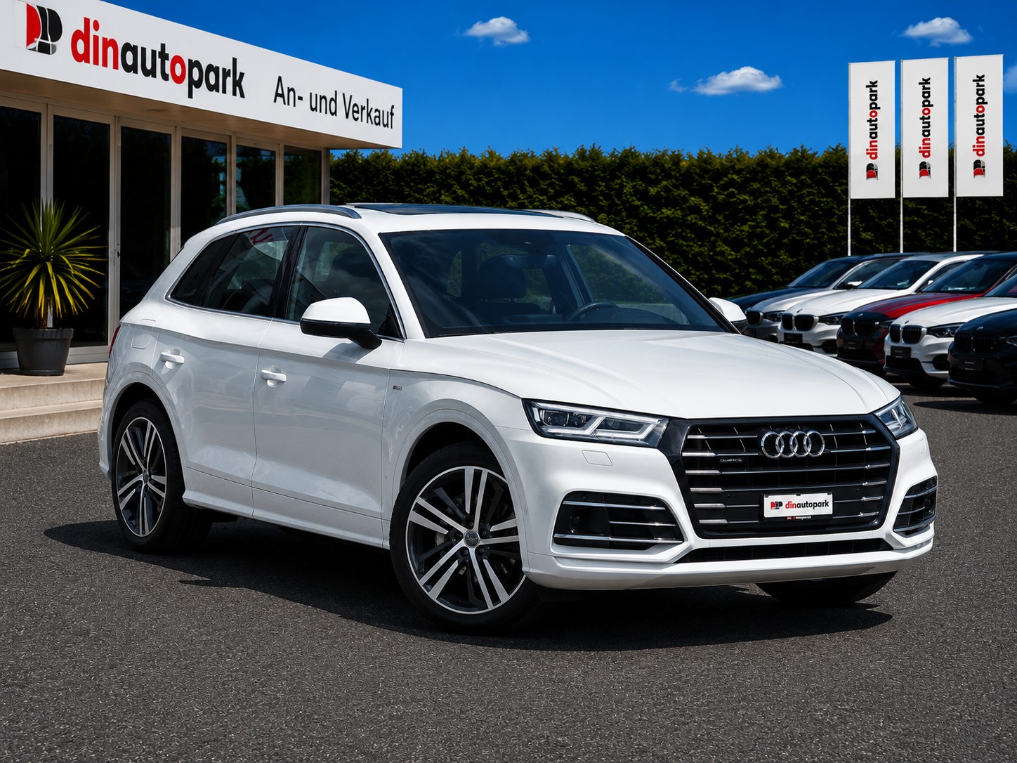 AUDI Q5 55 TFSI e Sport Quattro S-Line * CH-Fahrzeug * Frisch ab MFK * Anhängerkupplung * Panorama * Frisch ab MFK *-image-3