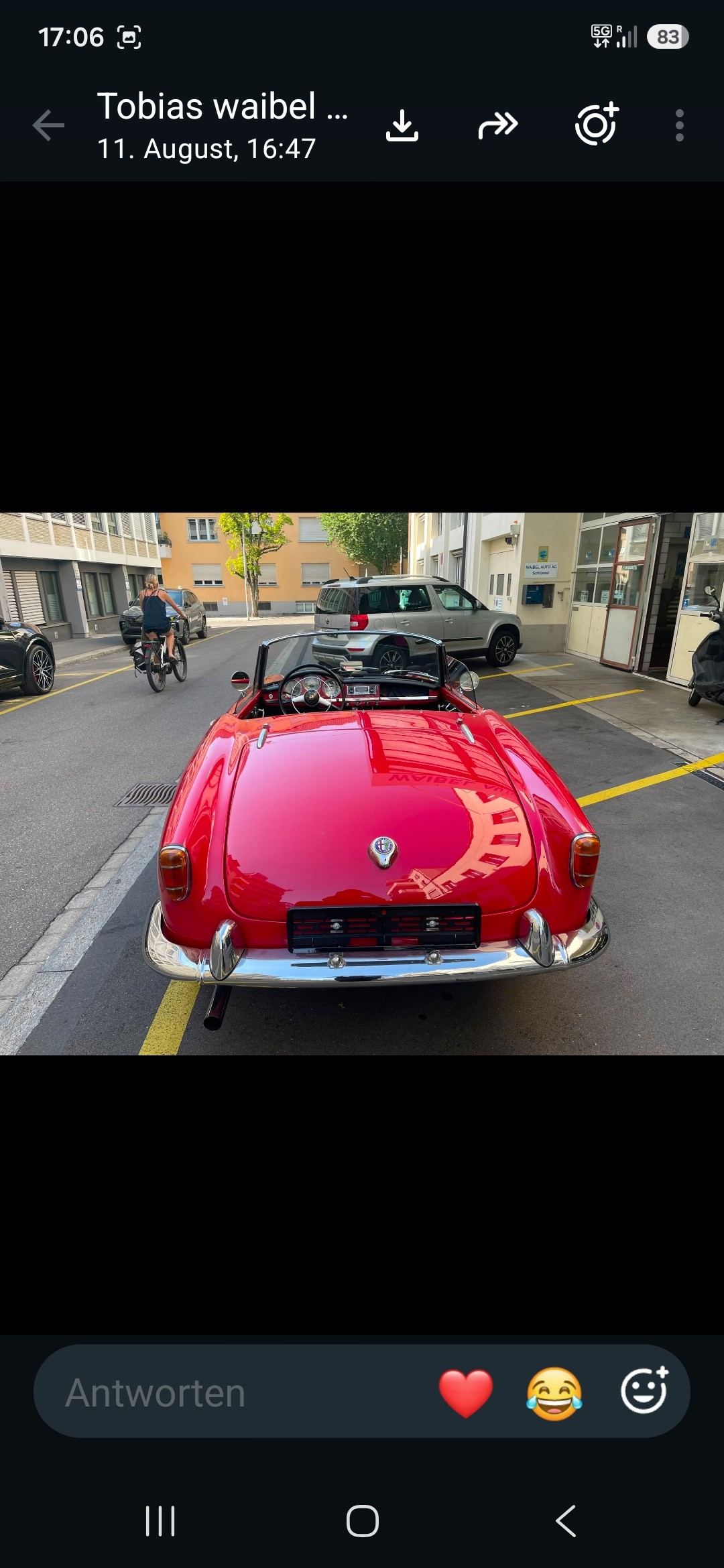 ALFA ROMEO Spider veloce 750F 1957-image-14