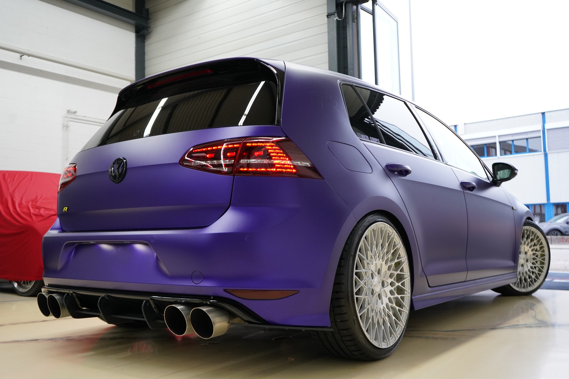 VW Golf 2.0 TSI R 4Motion DSG / JF Unlimited Abgasanlage * HJS **-image-9
