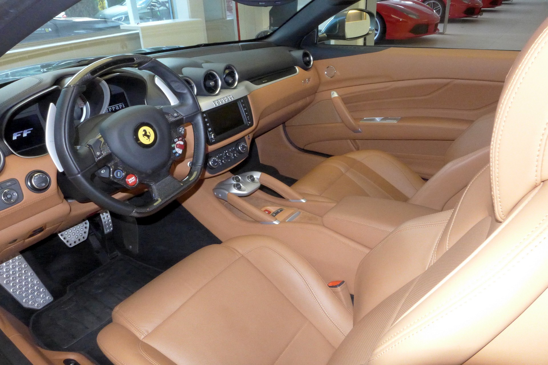 FERRARI FF Toit panoramique / Glasdach-image-8