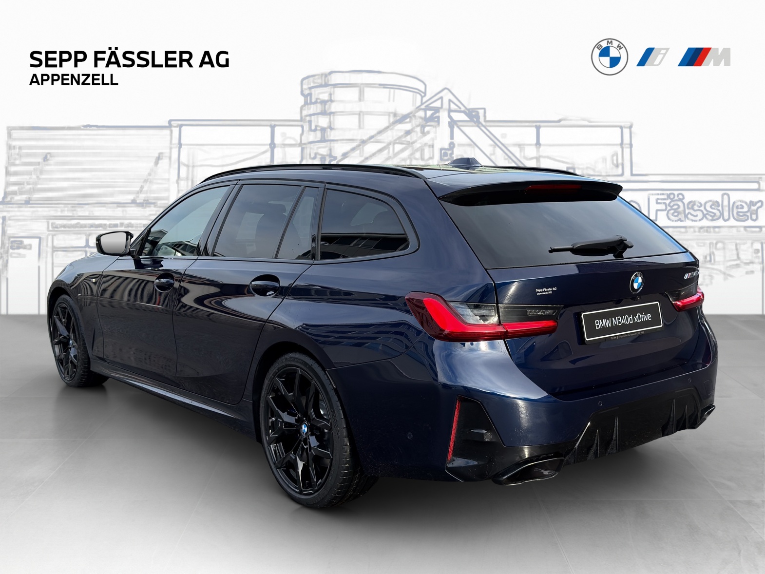 BMW M340d xDrive 48V Touring Steptronic M Sport Pro-image-2