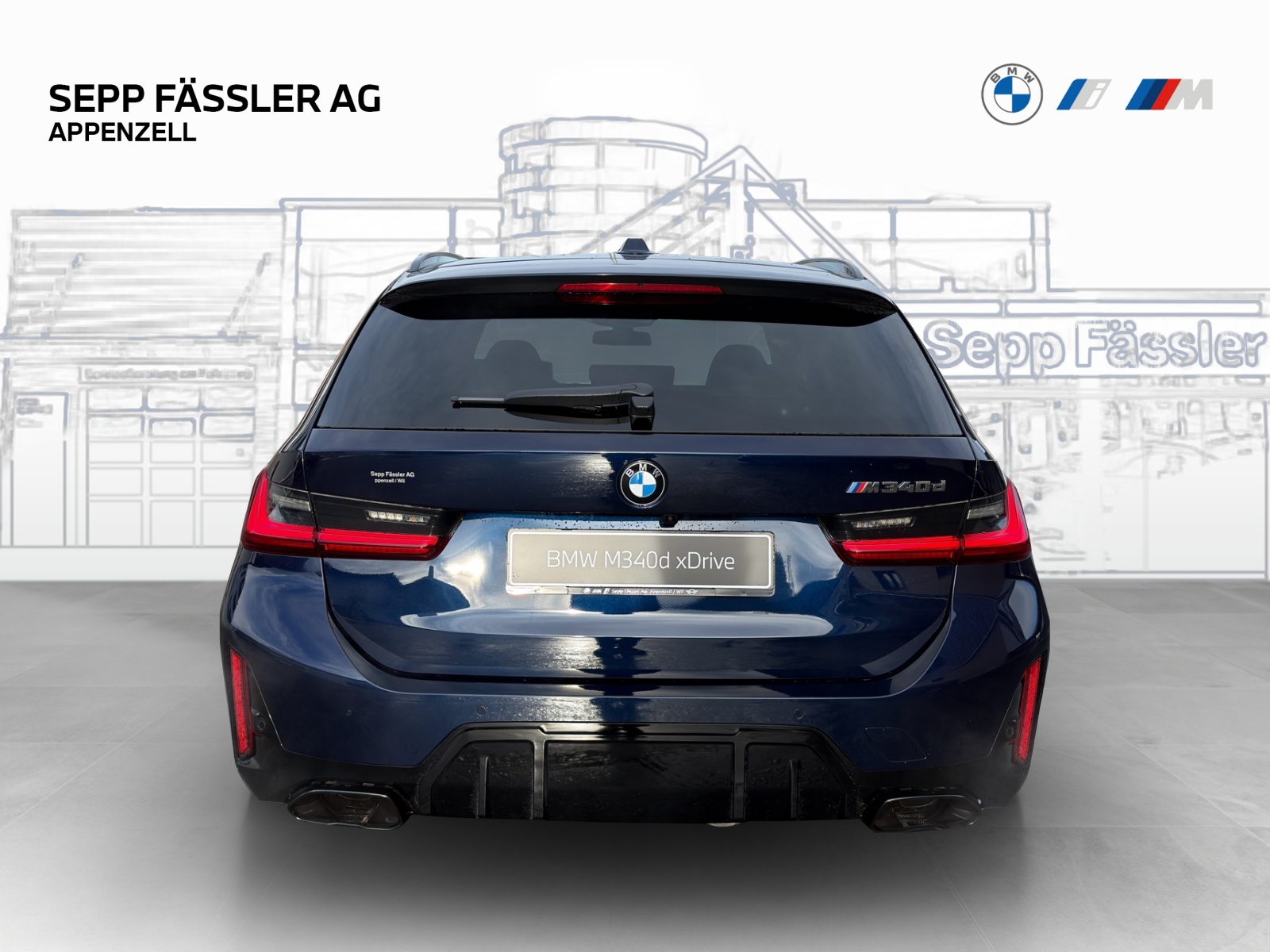 BMW M340d xDrive 48V Touring Steptronic M Sport Pro-image-3